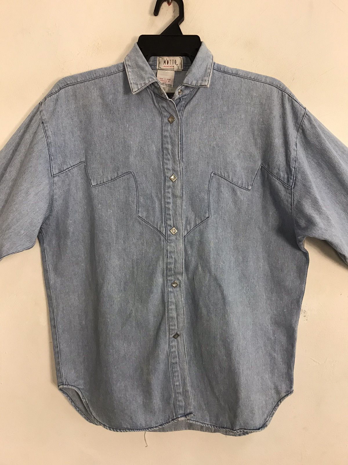 Japanese Brand × Vintage Vintage Motto Snap Button Western Jeans design Size US L / EU 52-54 / 3 - 3 Thumbnail