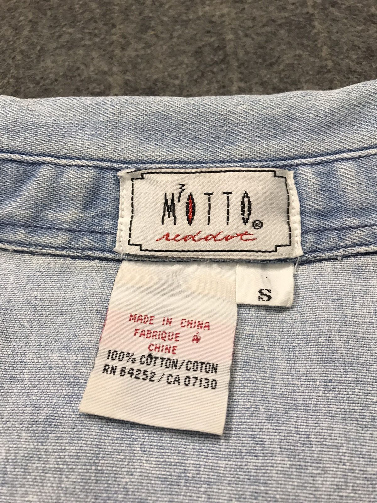 Japanese Brand × Vintage Vintage Motto Snap Button Western Jeans design Size US L / EU 52-54 / 3 - 7 Thumbnail