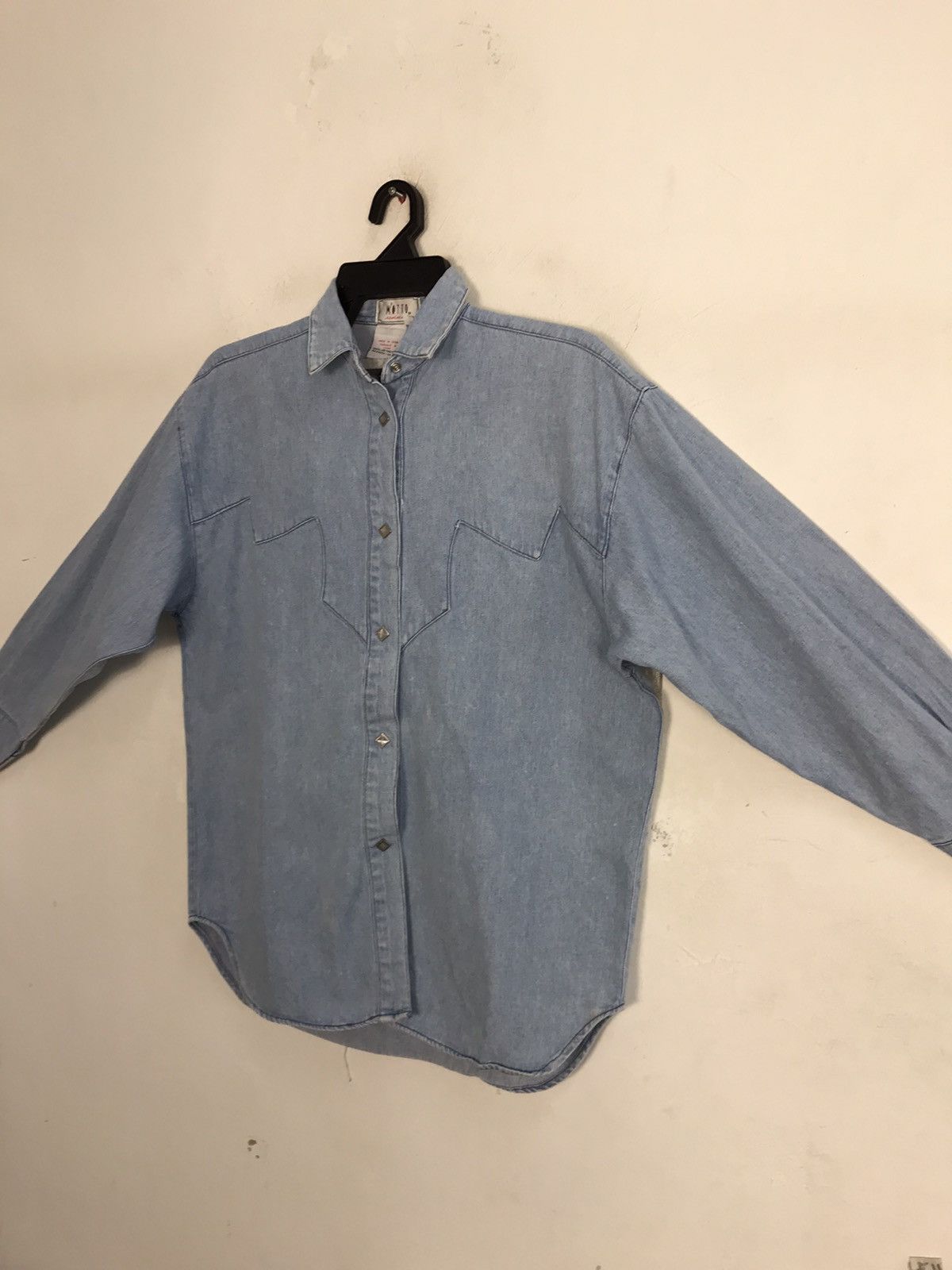 Japanese Brand × Vintage Vintage Motto Snap Button Western Jeans design Size US L / EU 52-54 / 3 - 4 Thumbnail