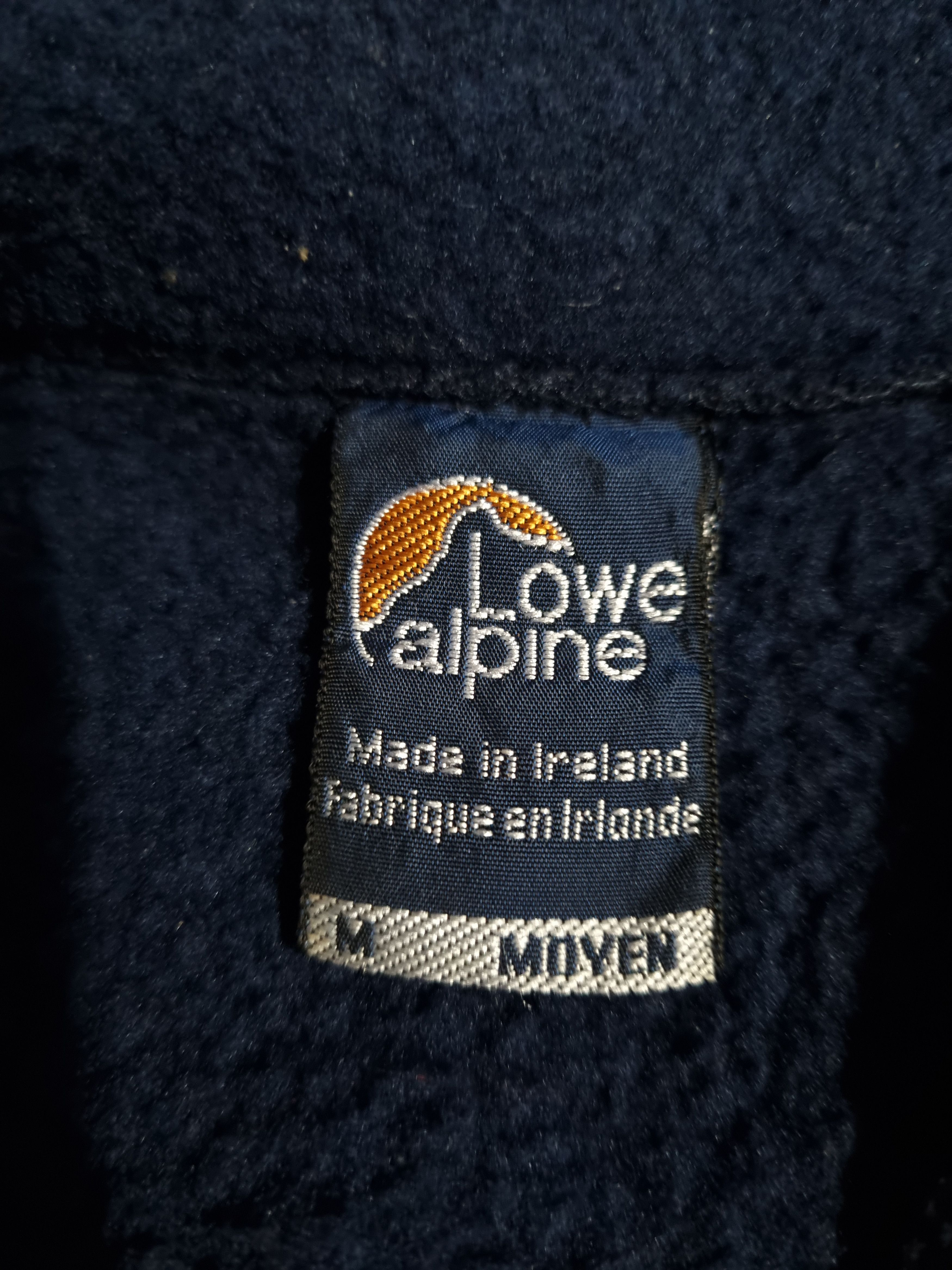 Polartec Lowe Alpine Zipper Fleece Jacket x Polartec Size US M / EU 48-50 / 2 - 8 Thumbnail