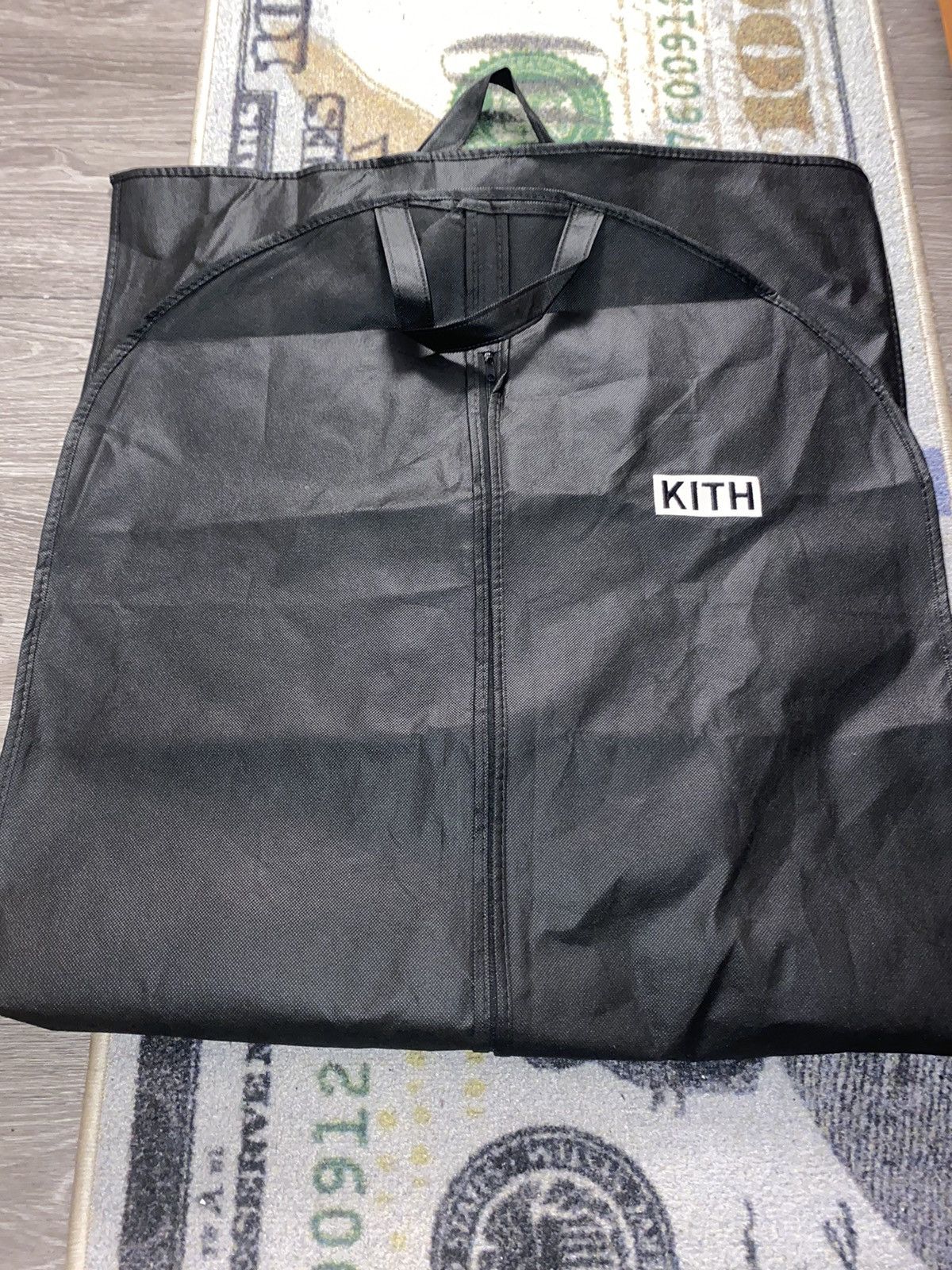 Nike NIKE x KITH Logo Printed Cotton Canvas Tote Bag