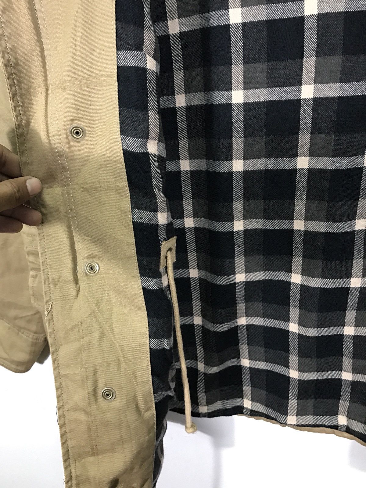 Vans Vans Plaid Hooded Parkas Jackets Size US L / EU 52-54 / 3 - 4 Thumbnail