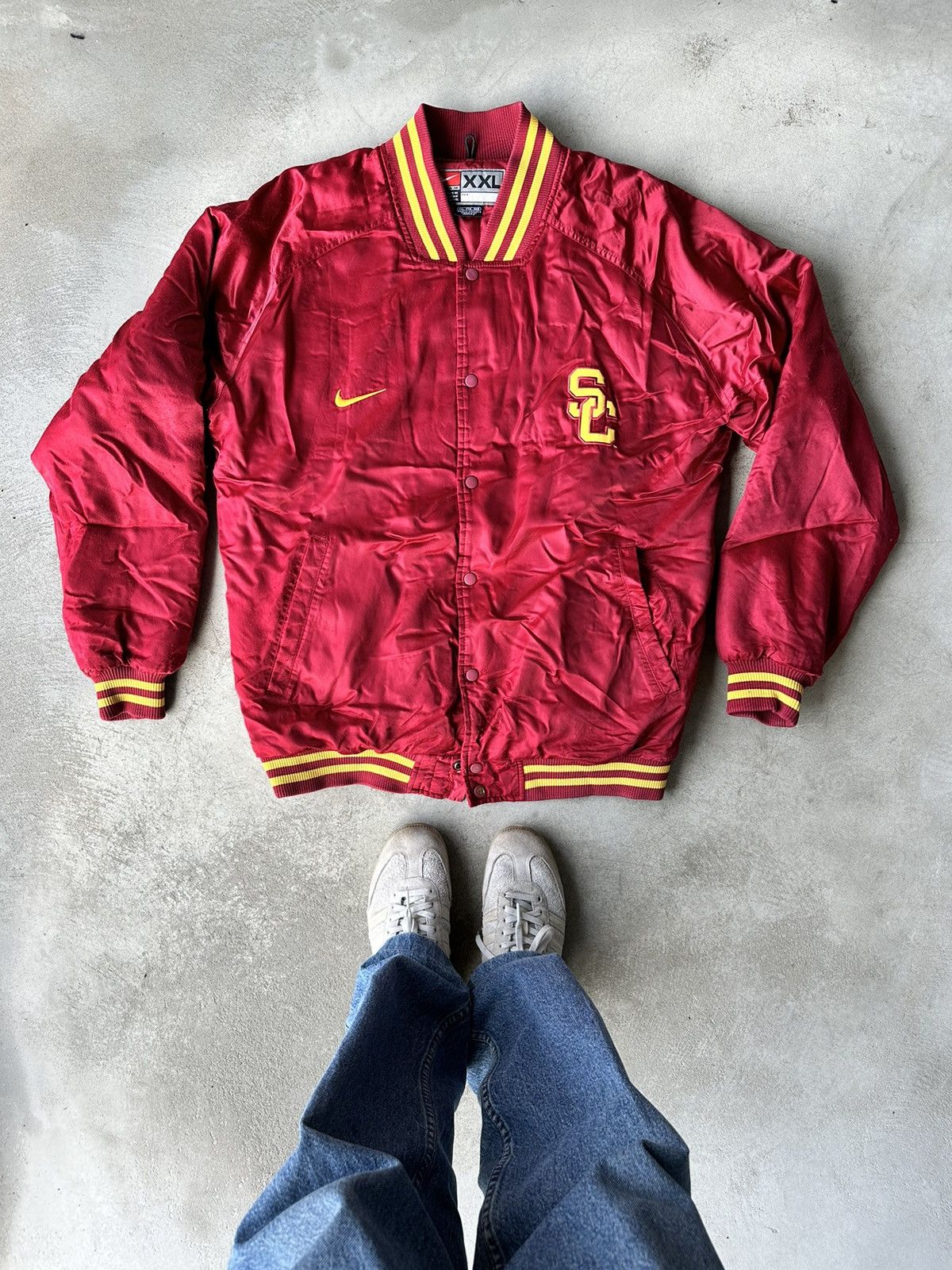 Outlet Vintage USC Bomber Jacket