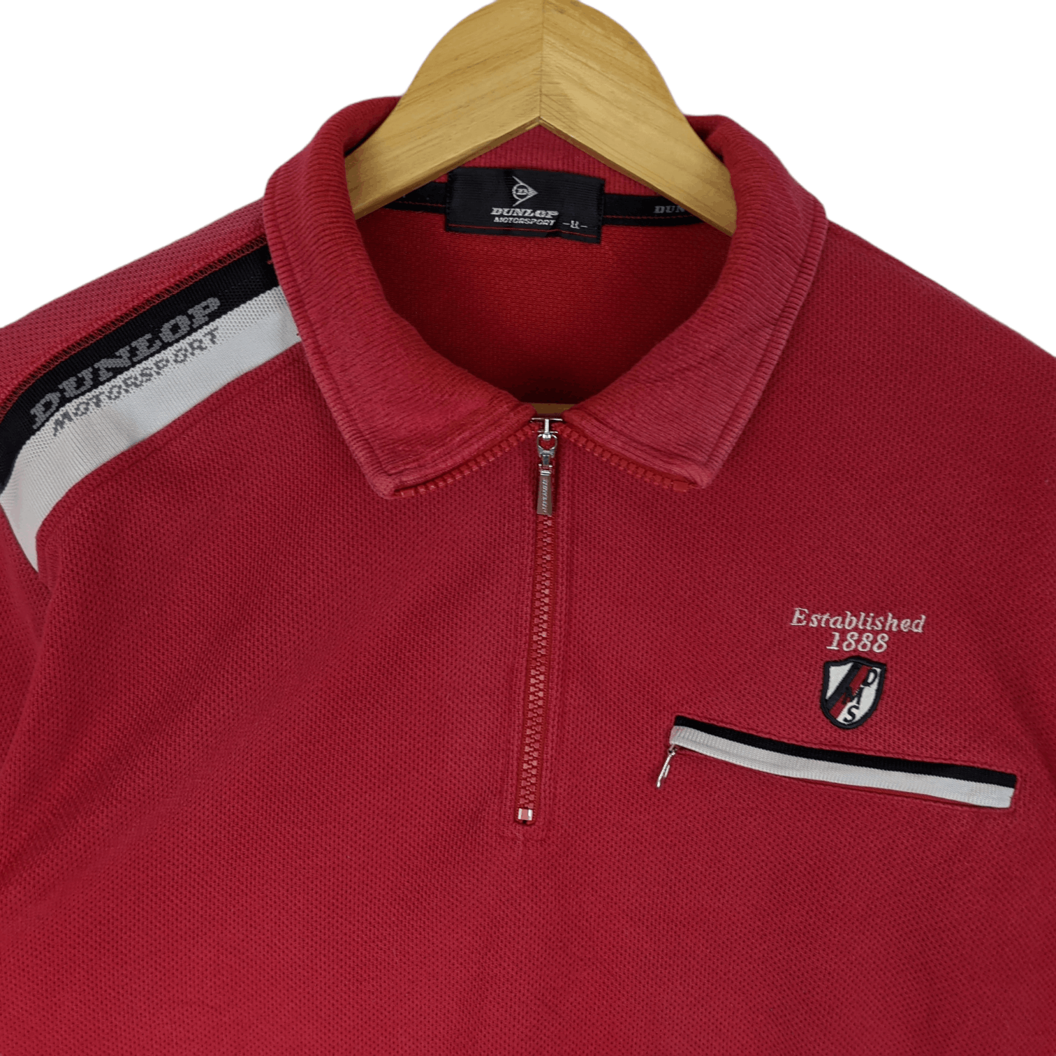 Dunlop × Japanese Brand Vintage 90's DUNLOP Motorsport Japan Jumper Sweatshirt Size US XL / EU 56 / 4 - 3 Thumbnail