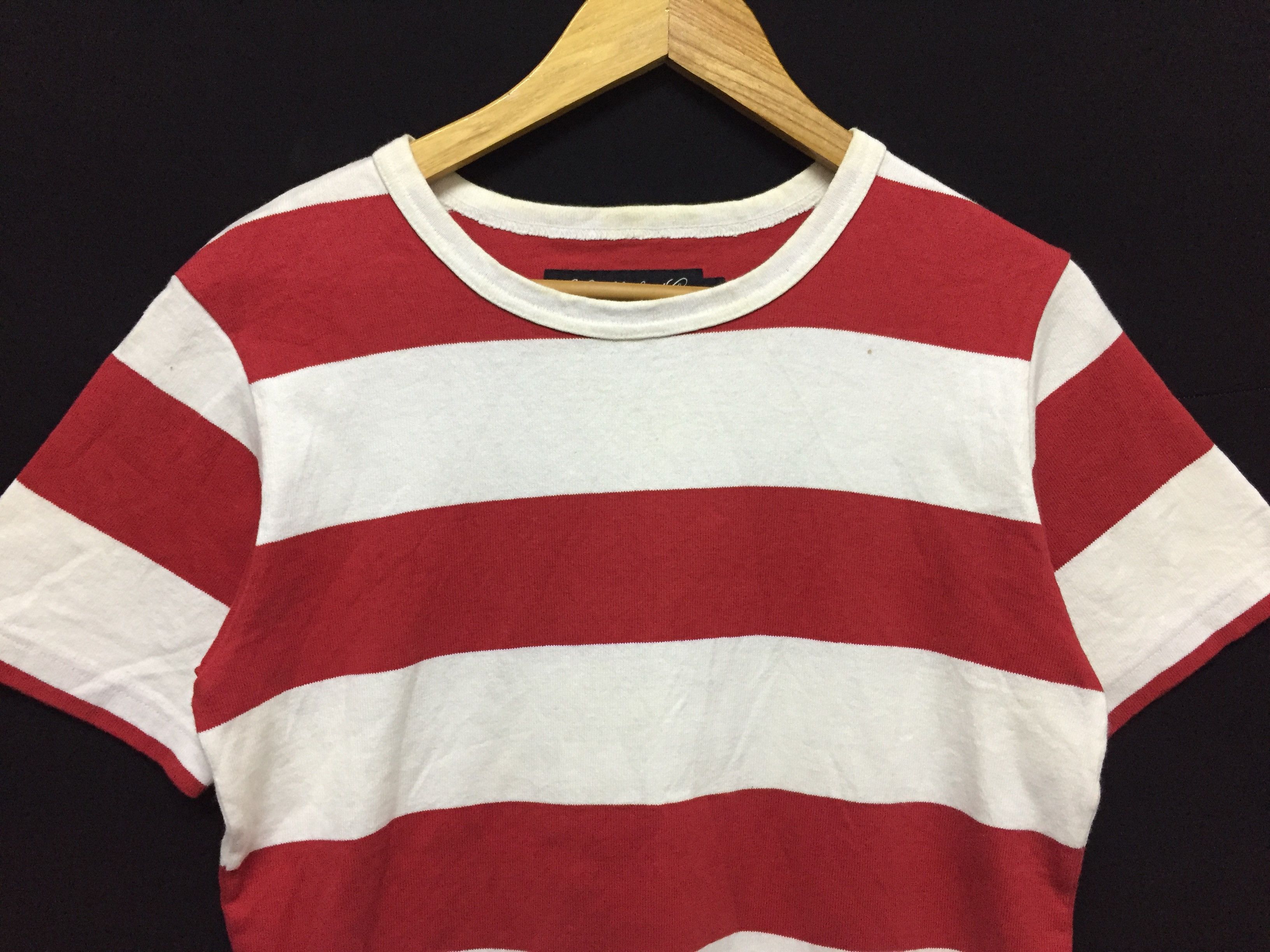 Neighborhood 2000s NHBH Border heavy cotton stripe Size US S / EU 44-46 / 1 - 3 Thumbnail