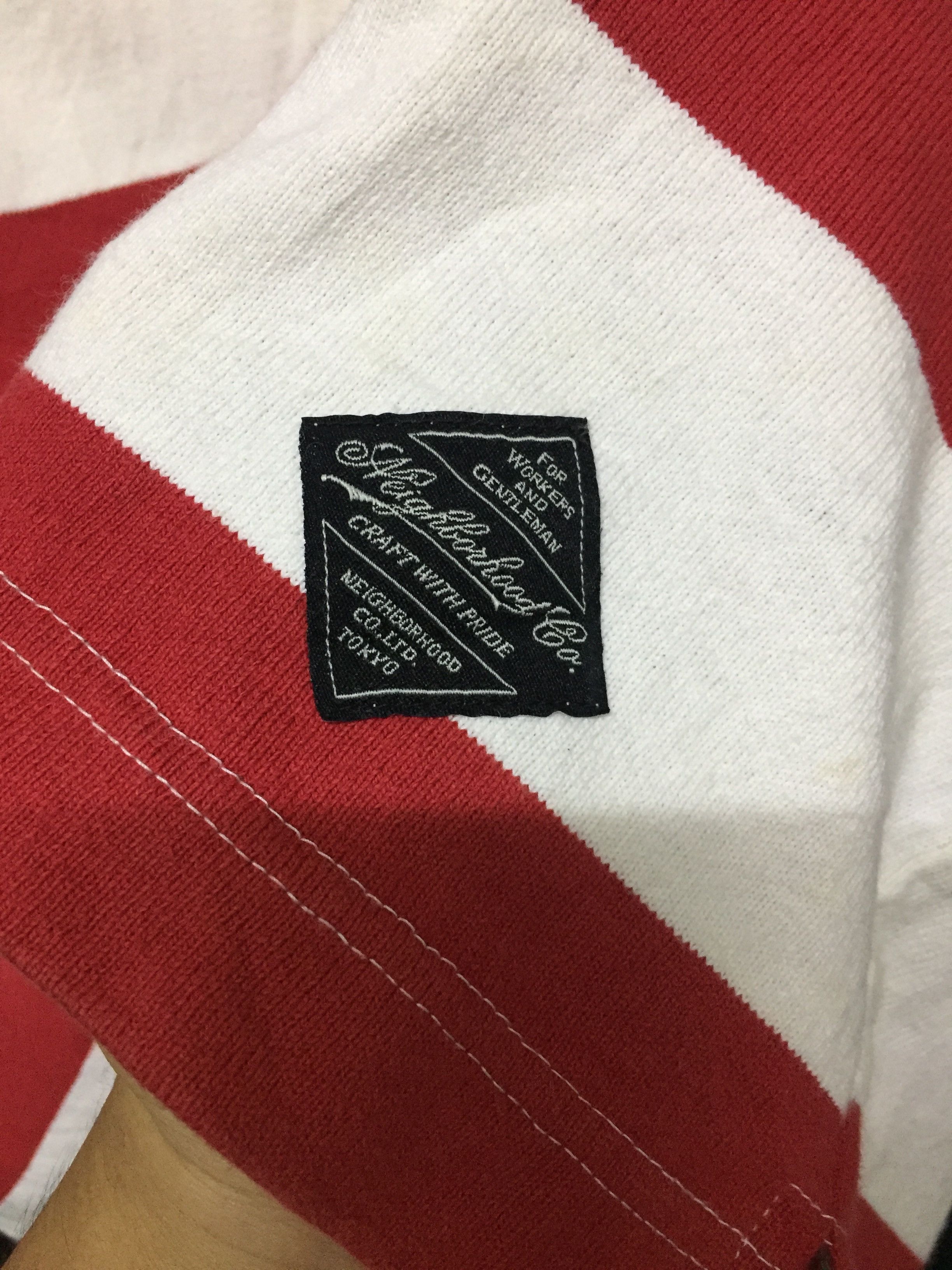 Neighborhood 2000s NHBH Border heavy cotton stripe Size US S / EU 44-46 / 1 - 5 Thumbnail
