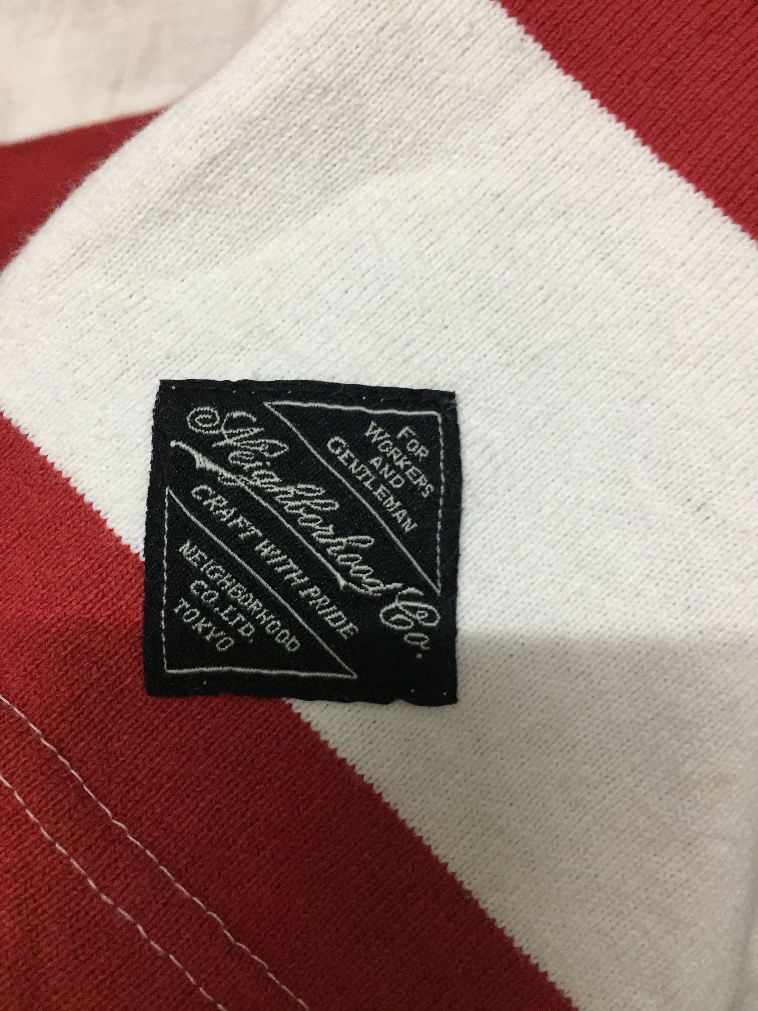 Neighborhood 2000s NHBH Border heavy cotton stripe Size US S / EU 44-46 / 1 - 6 Thumbnail