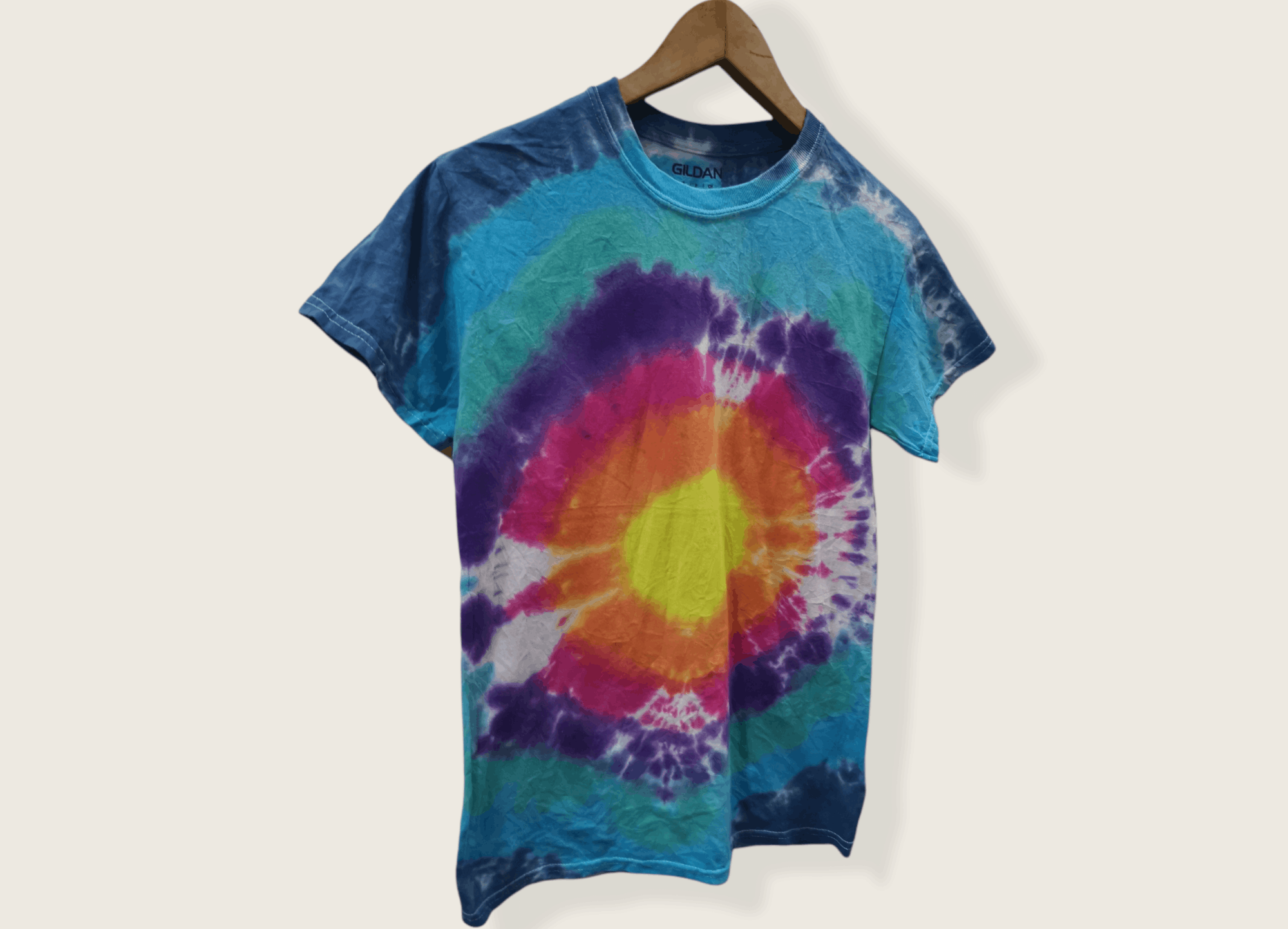 Gildan GILDAN Tie-Dye Shirt Nice Design x Custom Size US S / EU 44-46 / 1 - 3 Thumbnail