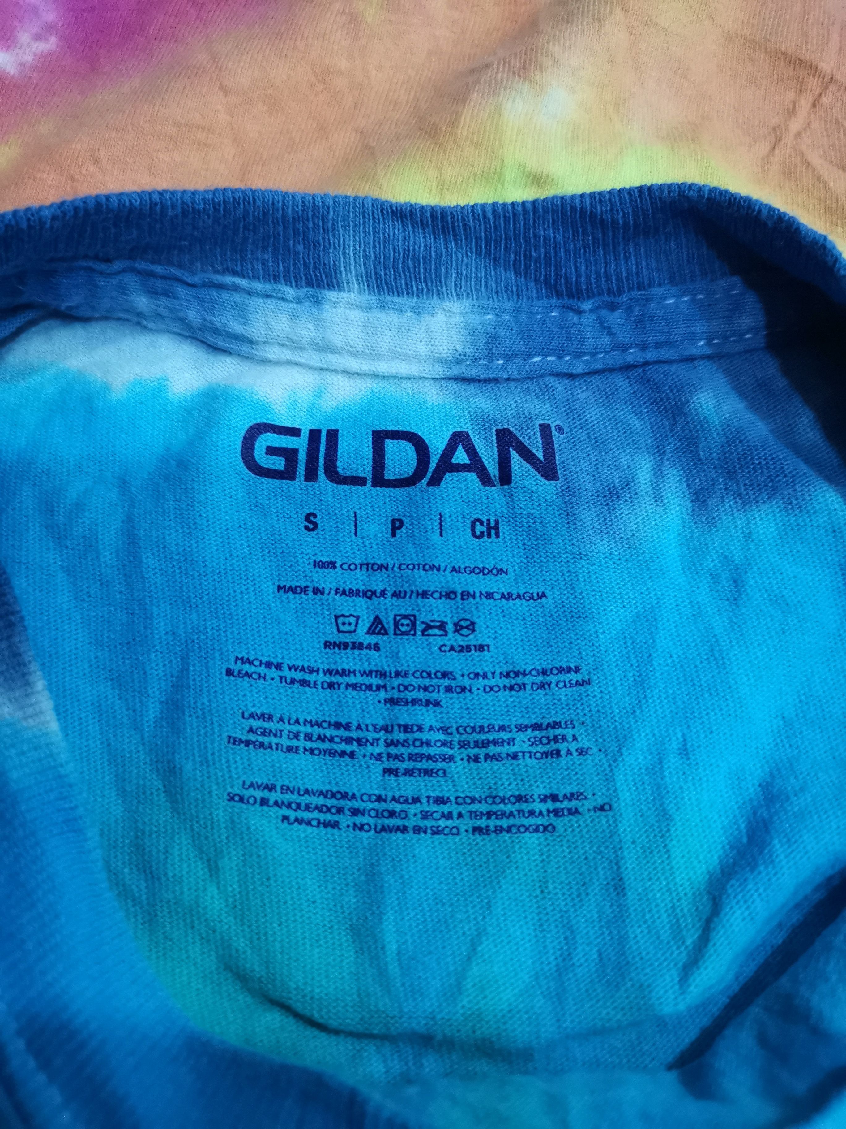 Gildan GILDAN Tie-Dye Shirt Nice Design x Custom Size US S / EU 44-46 / 1 - 5 Thumbnail