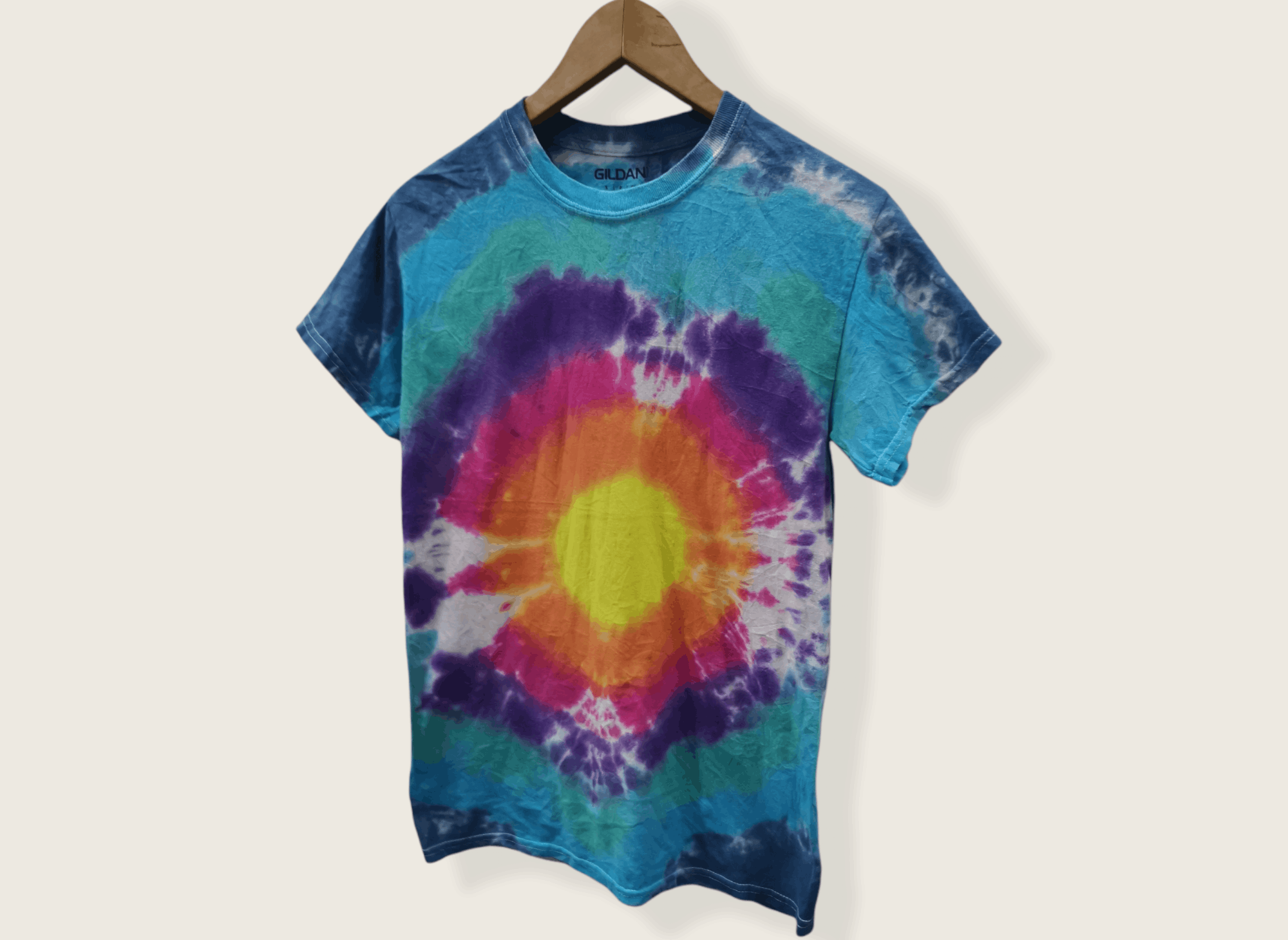 Gildan GILDAN Tie-Dye Shirt Nice Design x Custom Size US S / EU 44-46 / 1 - 2 Thumbnail