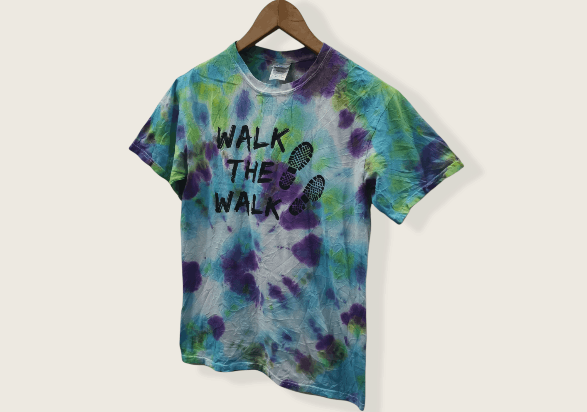 Gildan Walk The Walk Tie-Dye Shirt x Custom Size US S / EU 44-46 / 1 - 2 Thumbnail