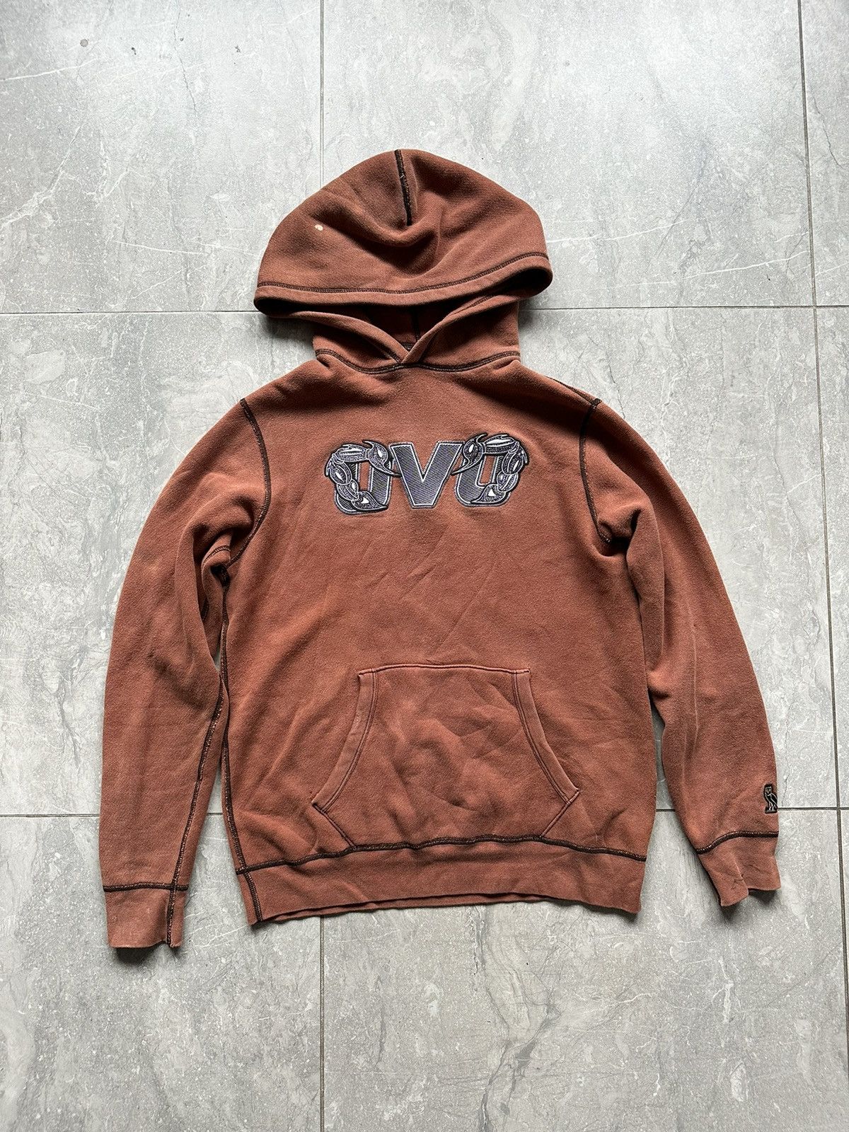 image of Drake x Octobers Very Own Scorpion Logo in Brown, Men's (Size Small)