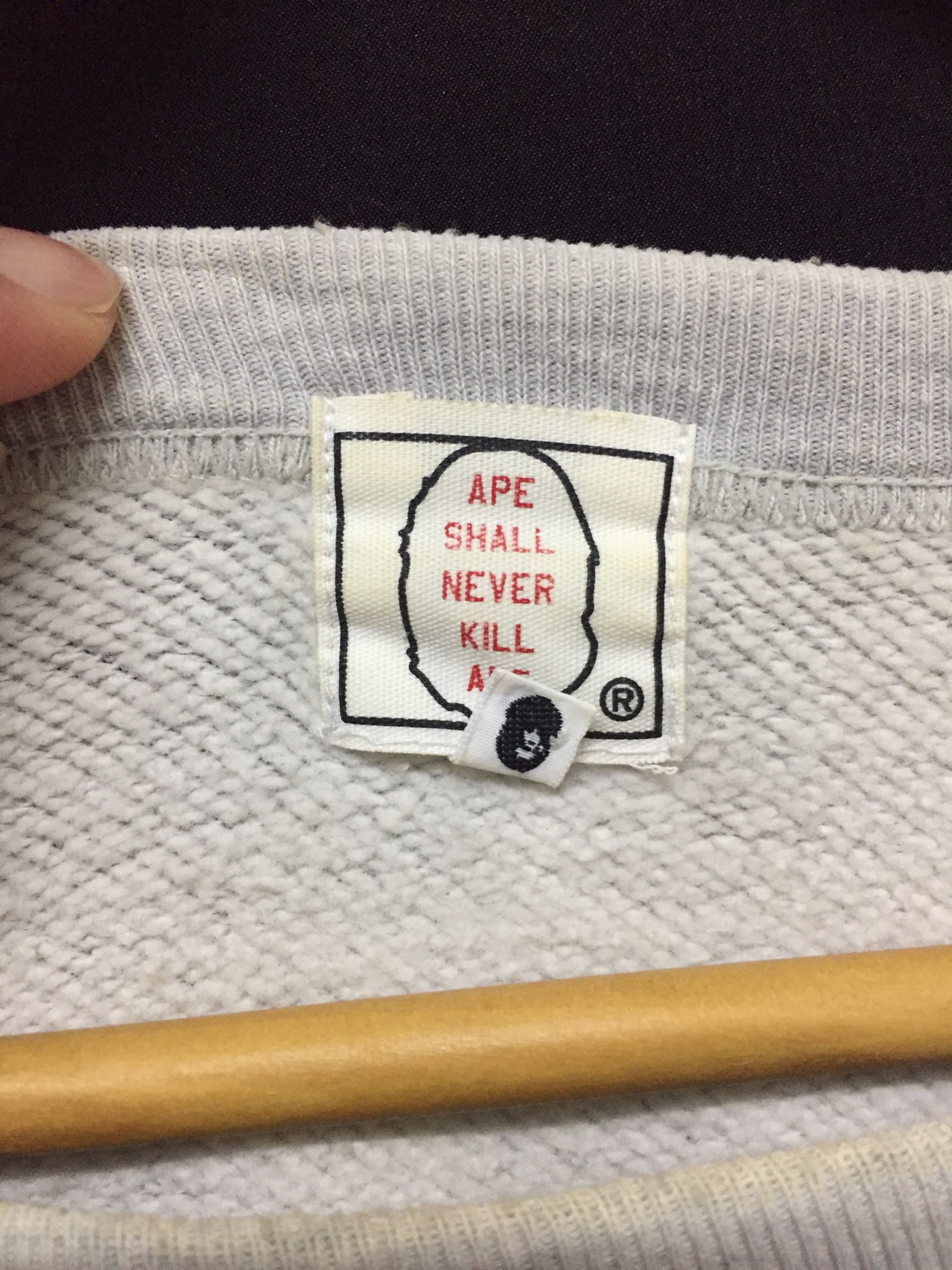 Bape OG 1999 Bape general logo sweatshirt Size US M / EU 48-50 / 2 - 10 Thumbnail
