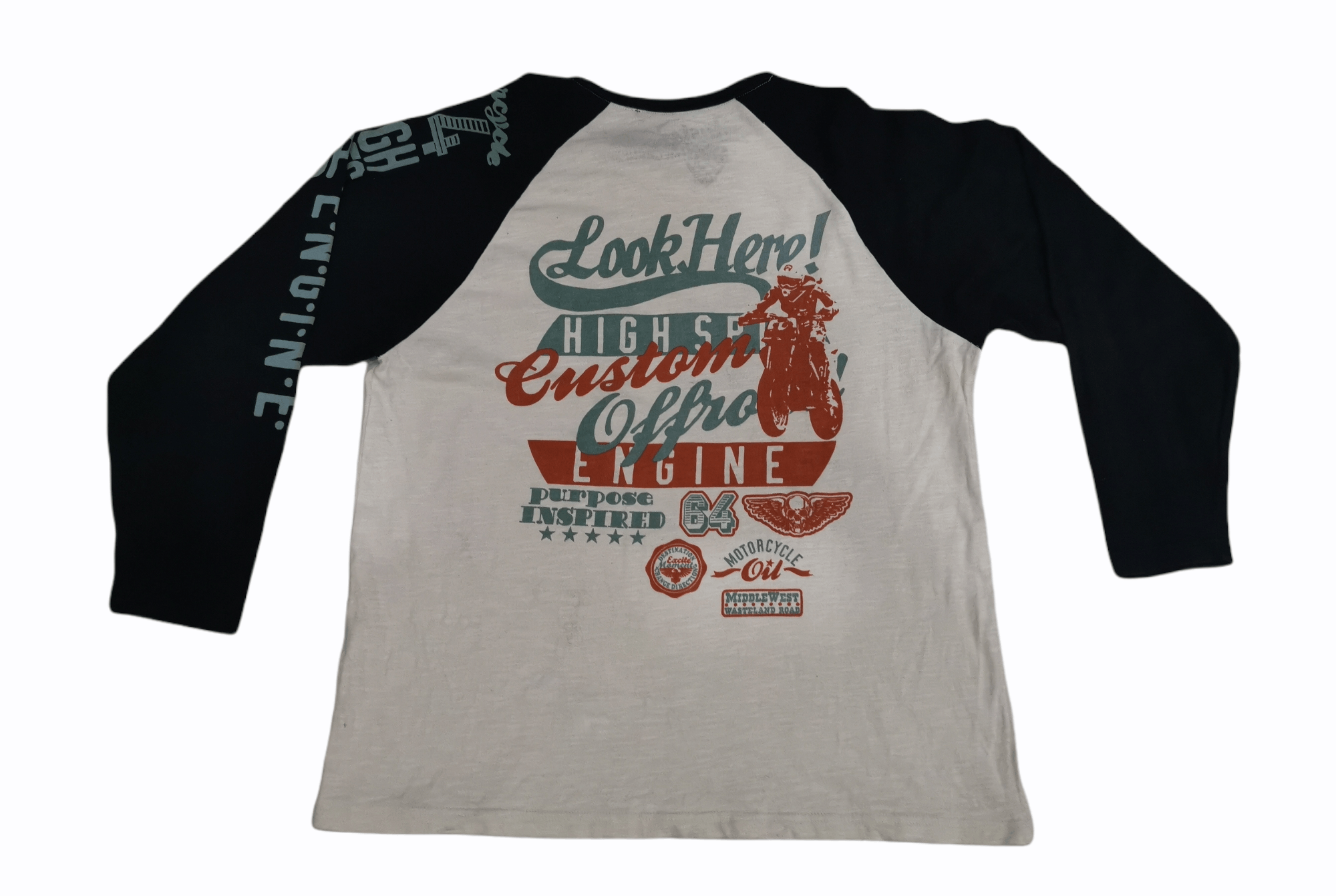 Other Rider Long Sleeve Shirt - Motorcycle Oil Size US XL / EU 56 / 4 - 2 Thumbnail