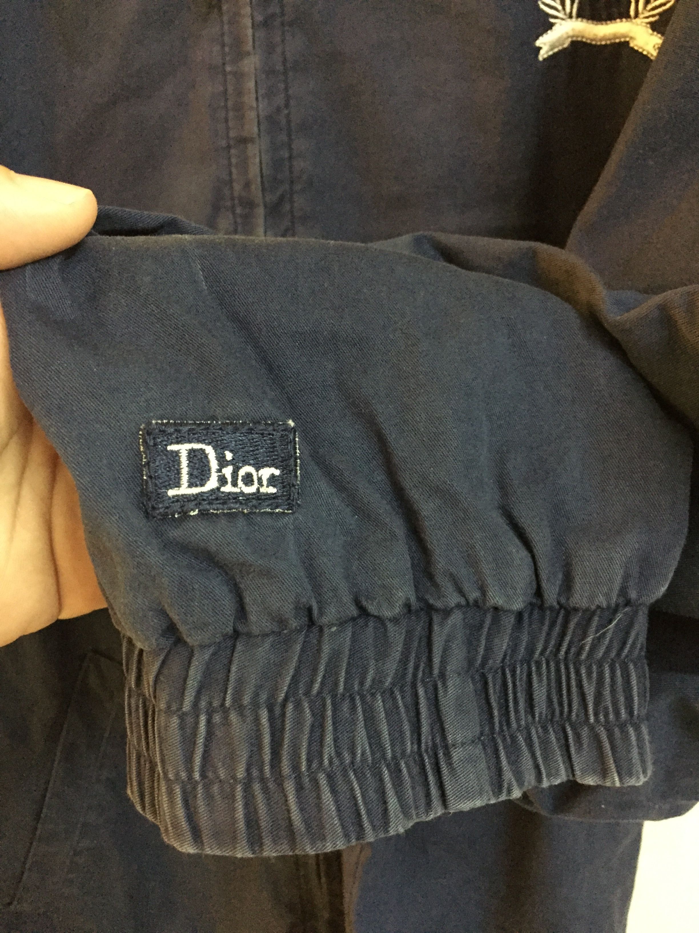 Christian Dior Monsieur Vtg Dior logo Zipper Worker jacket Size US M / EU 48-50 / 2 - 8 Thumbnail