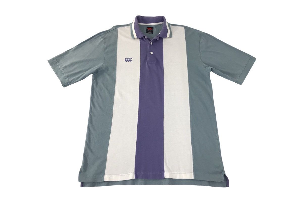 Canterbury of New Zealand Canterbury Of New Zealand Multicolor Logo Striped Tee Size US XL / EU 56 / 4 - 1 Thumbnail