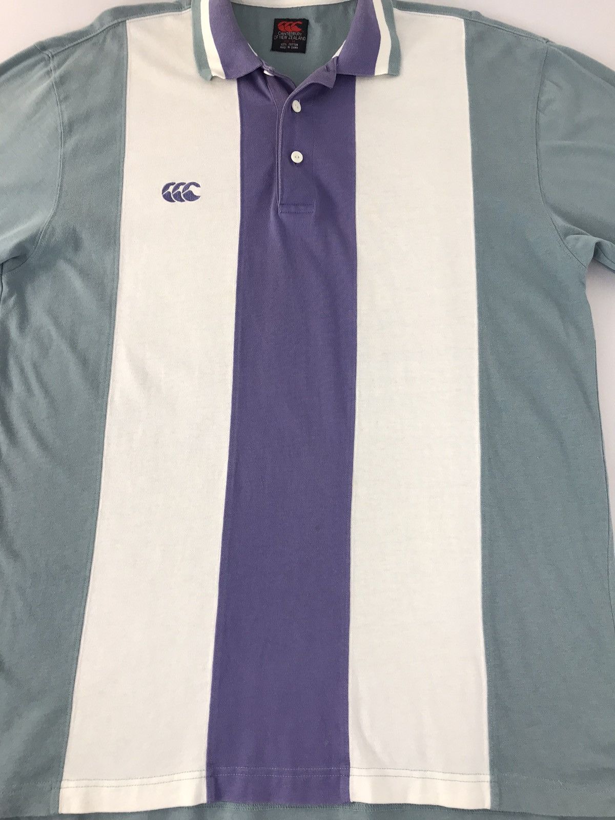 Canterbury of New Zealand Canterbury Of New Zealand Multicolor Logo Striped Tee Size US XL / EU 56 / 4 - 3 Thumbnail