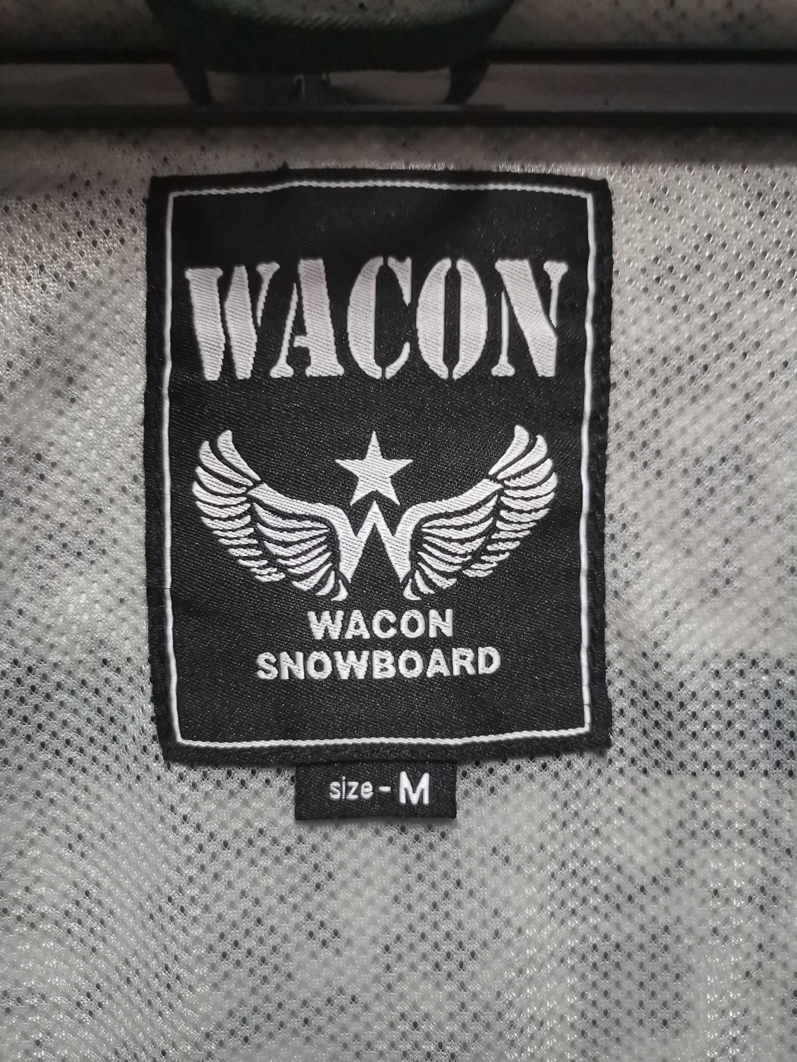 Japanese Brand Wacon Modern Snow Jacket Black x Japanese Brand Size US M / EU 48-50 / 2 - 6 Thumbnail