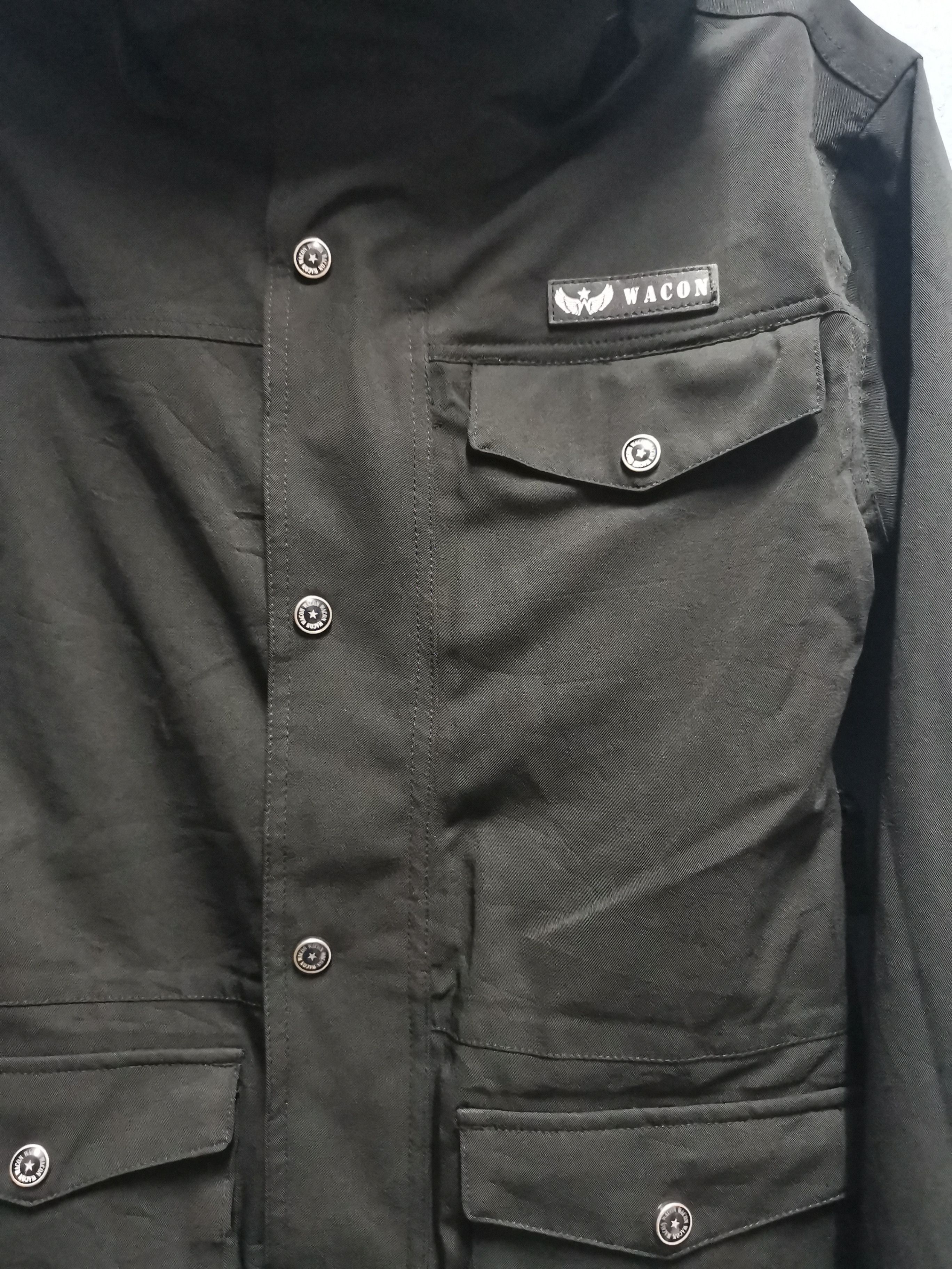 Japanese Brand Wacon Modern Snow Jacket Black x Japanese Brand Size US M / EU 48-50 / 2 - 14 Thumbnail