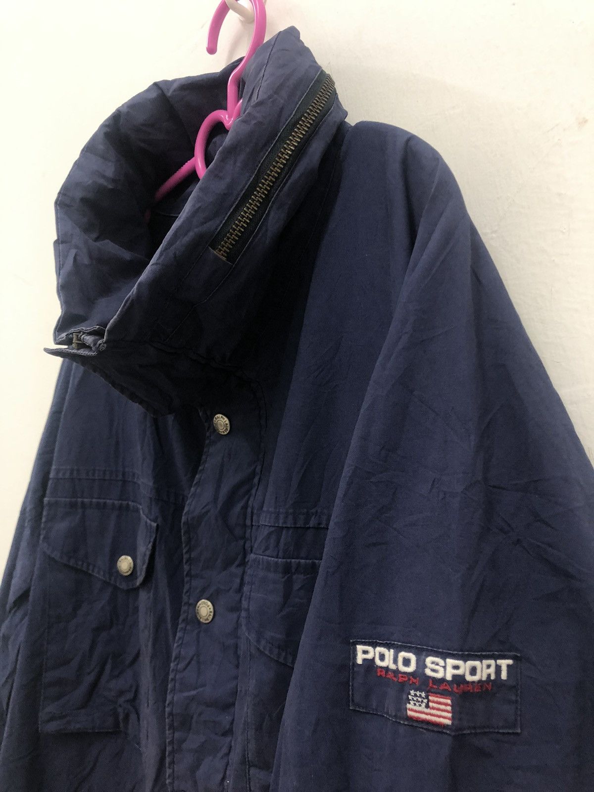 Polo Ralph Lauren Rare Vintage POLO SPORT RALPH LAUREN Hooded Parka Jacket Size US L / EU 52-54 / 3 - 3 Thumbnail