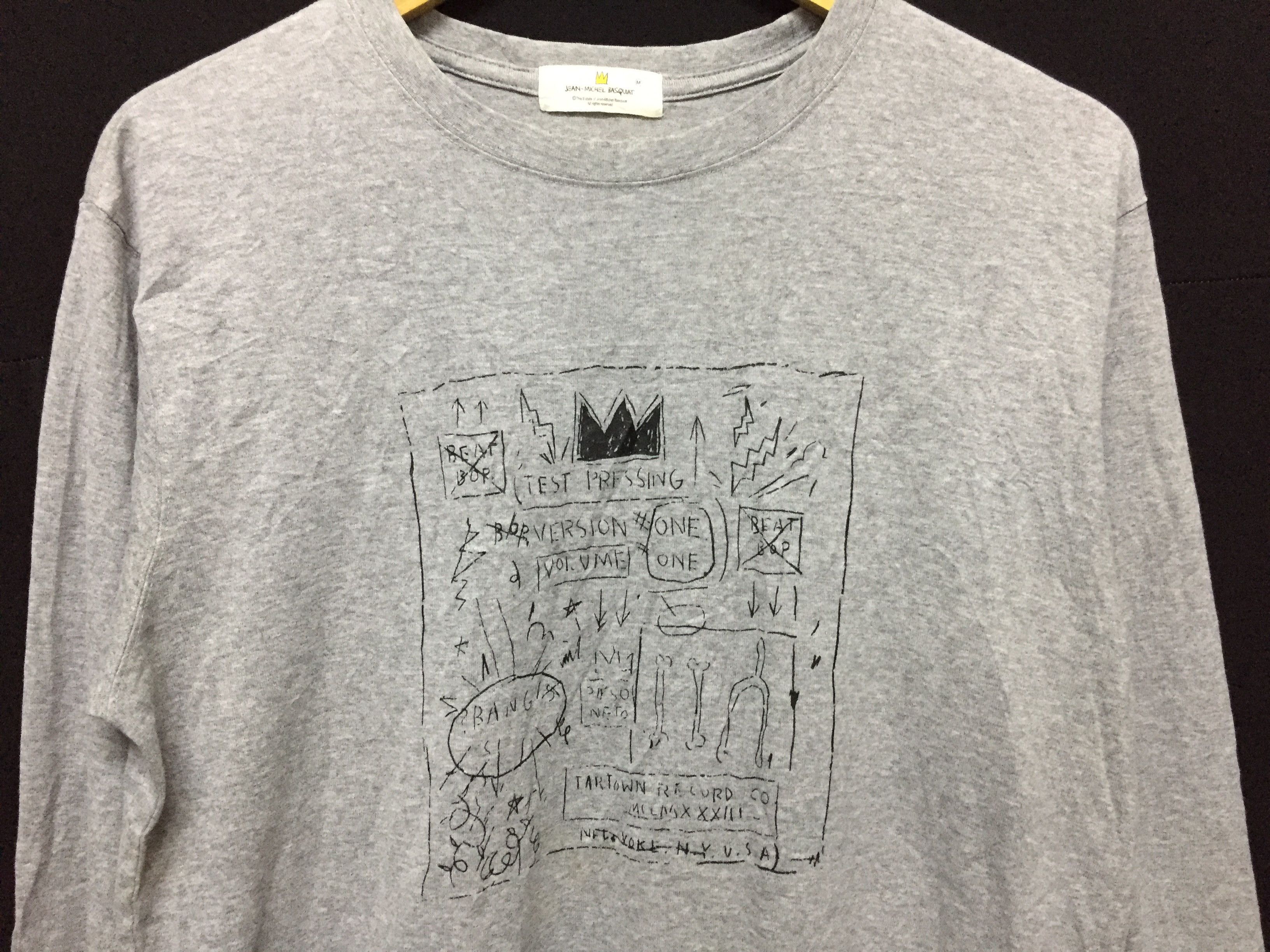 Vtg Jean Michel Basquiat LS