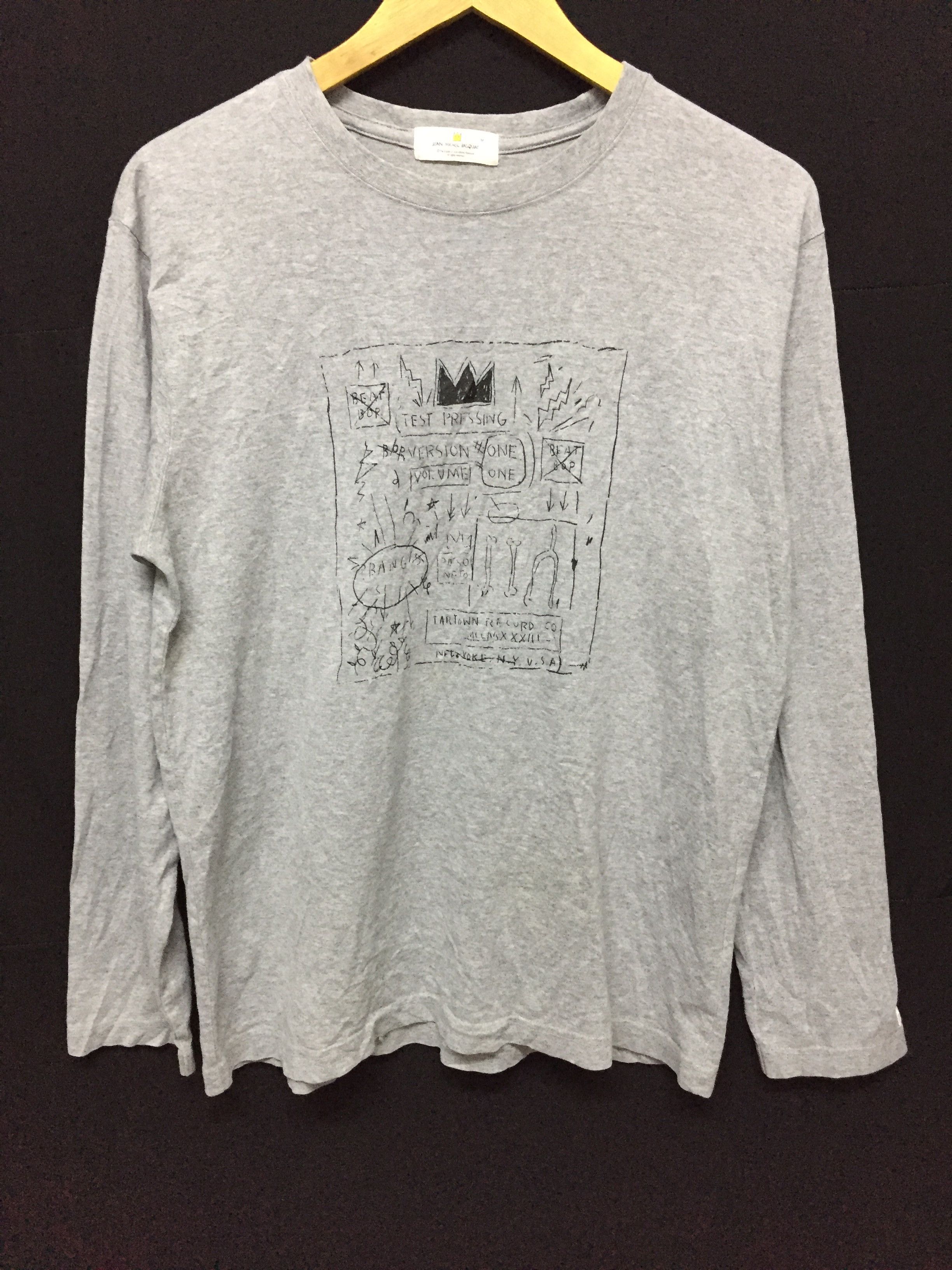 Vtg Jean Michel Basquiat LS