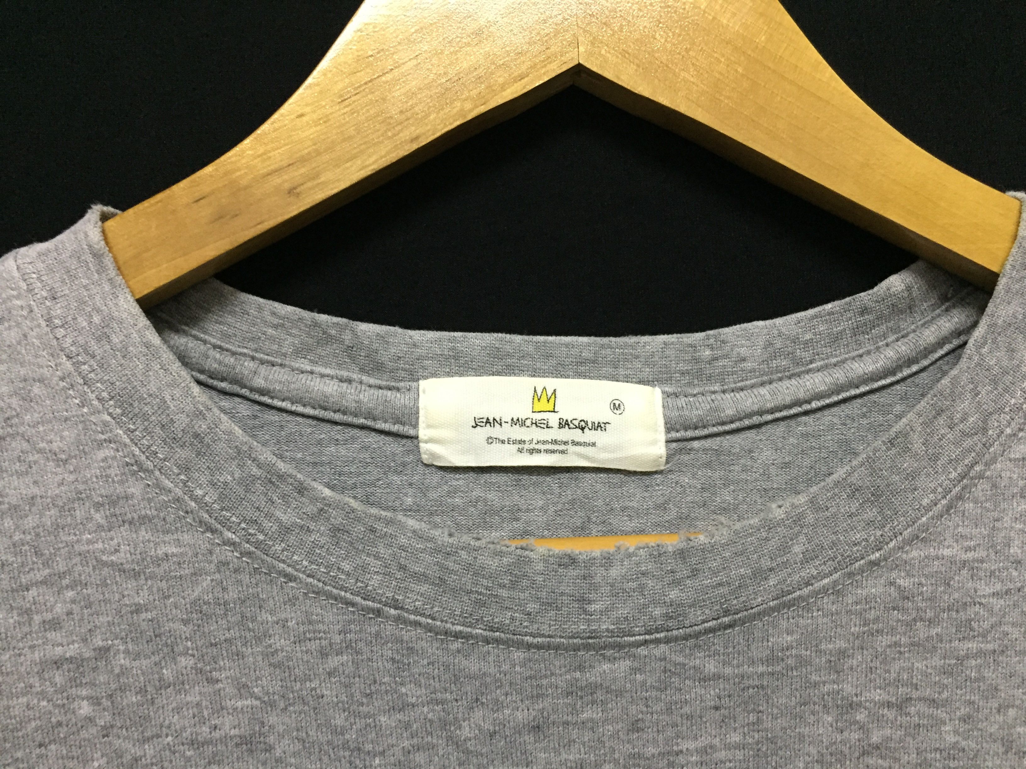 Vtg Jean Michel Basquiat LS