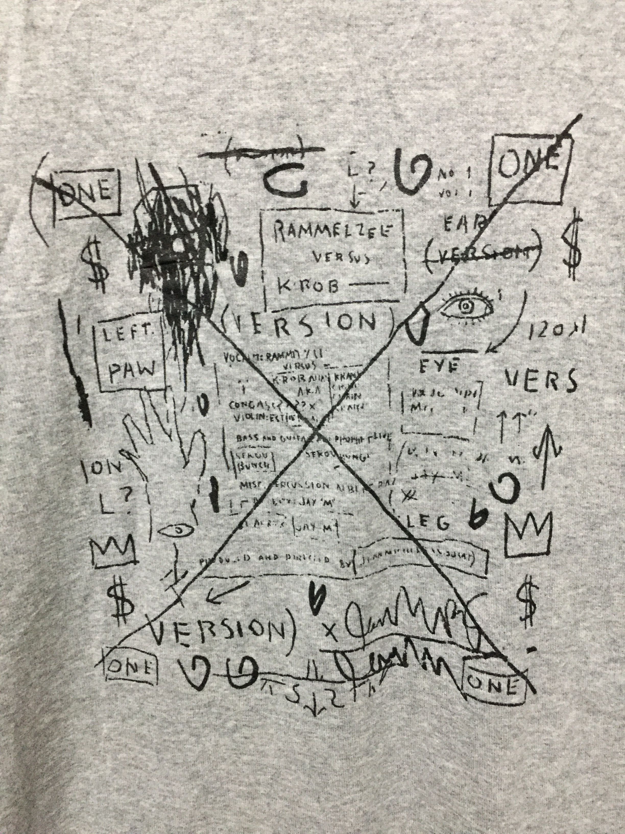 Vtg Jean Michel Basquiat LS