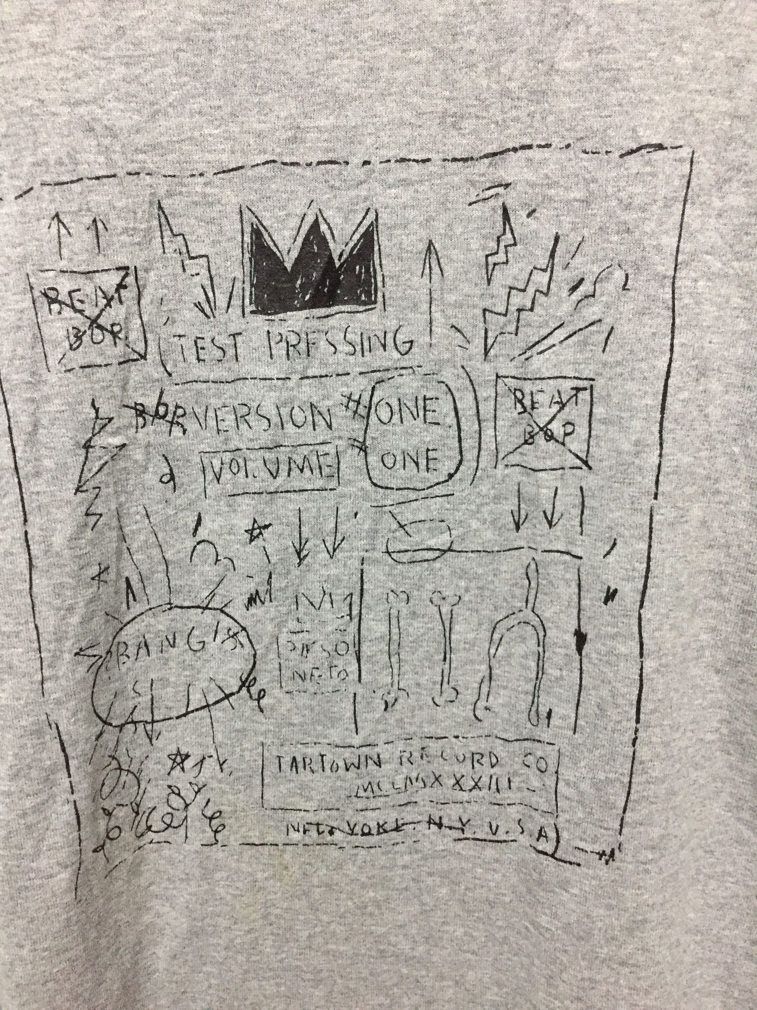 Vtg Jean Michel Basquiat LS