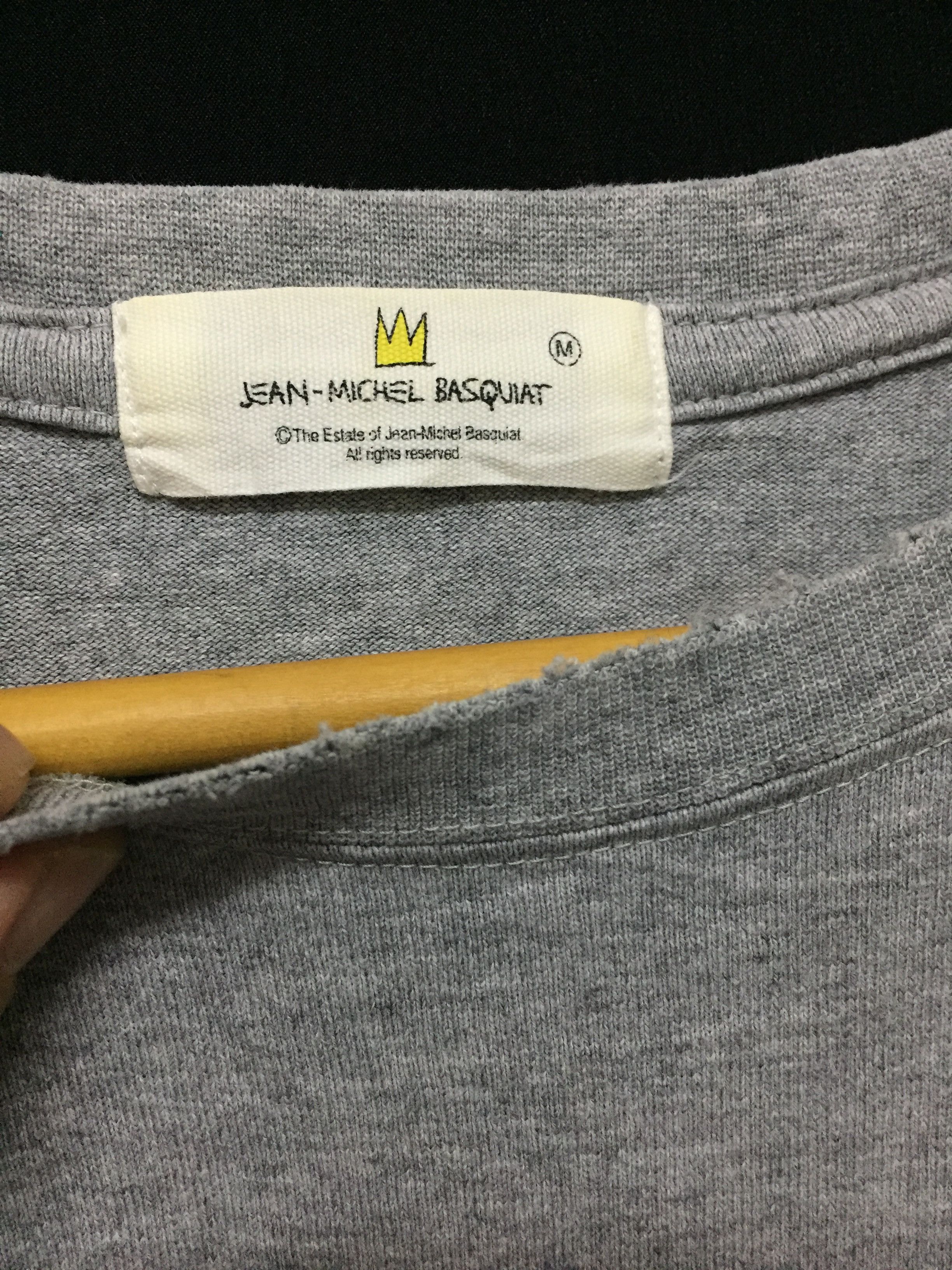 Vtg Jean Michel Basquiat LS