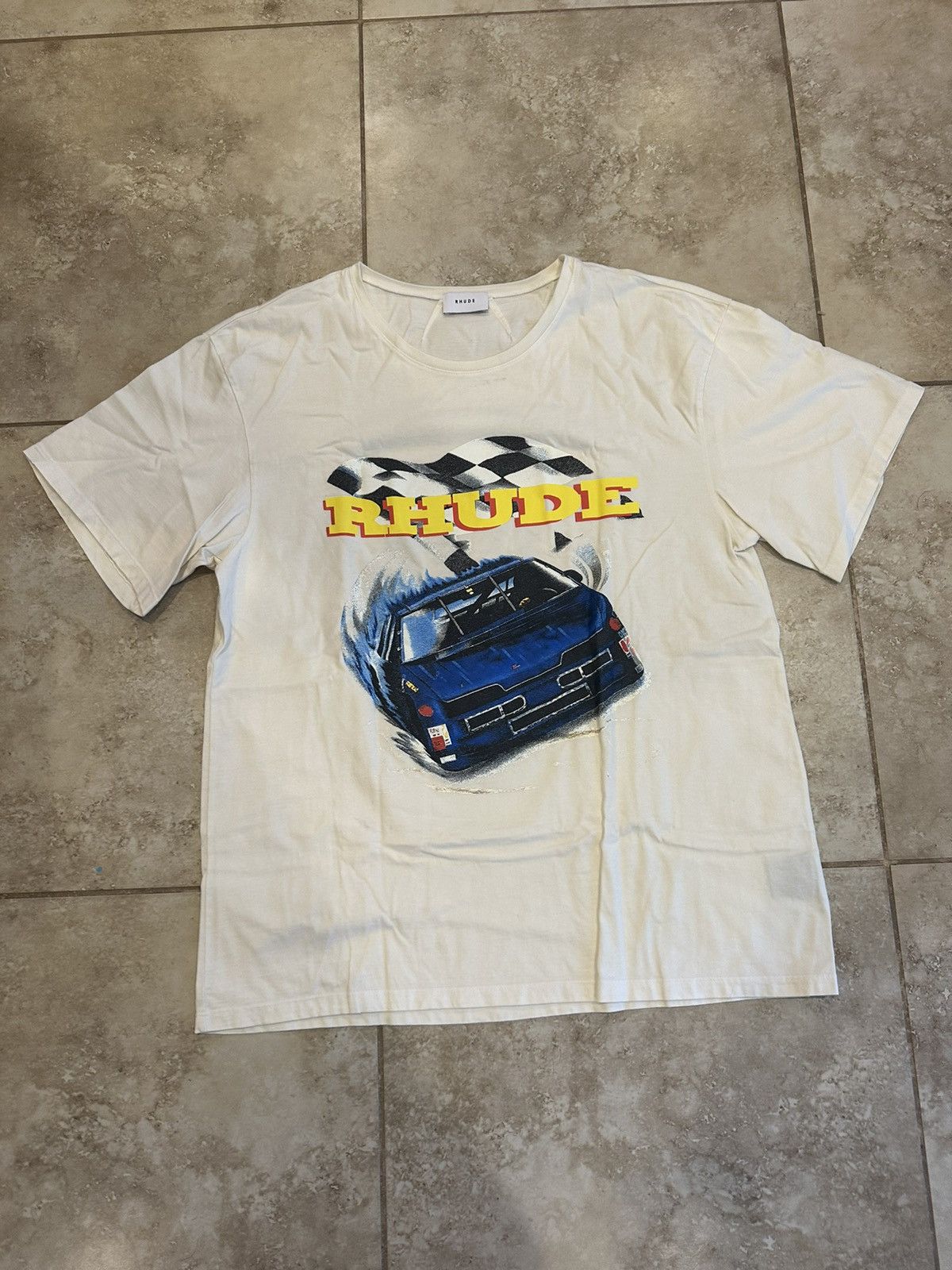 Rhude Rhude Race Car Tee *VERY RARE* | Grailed