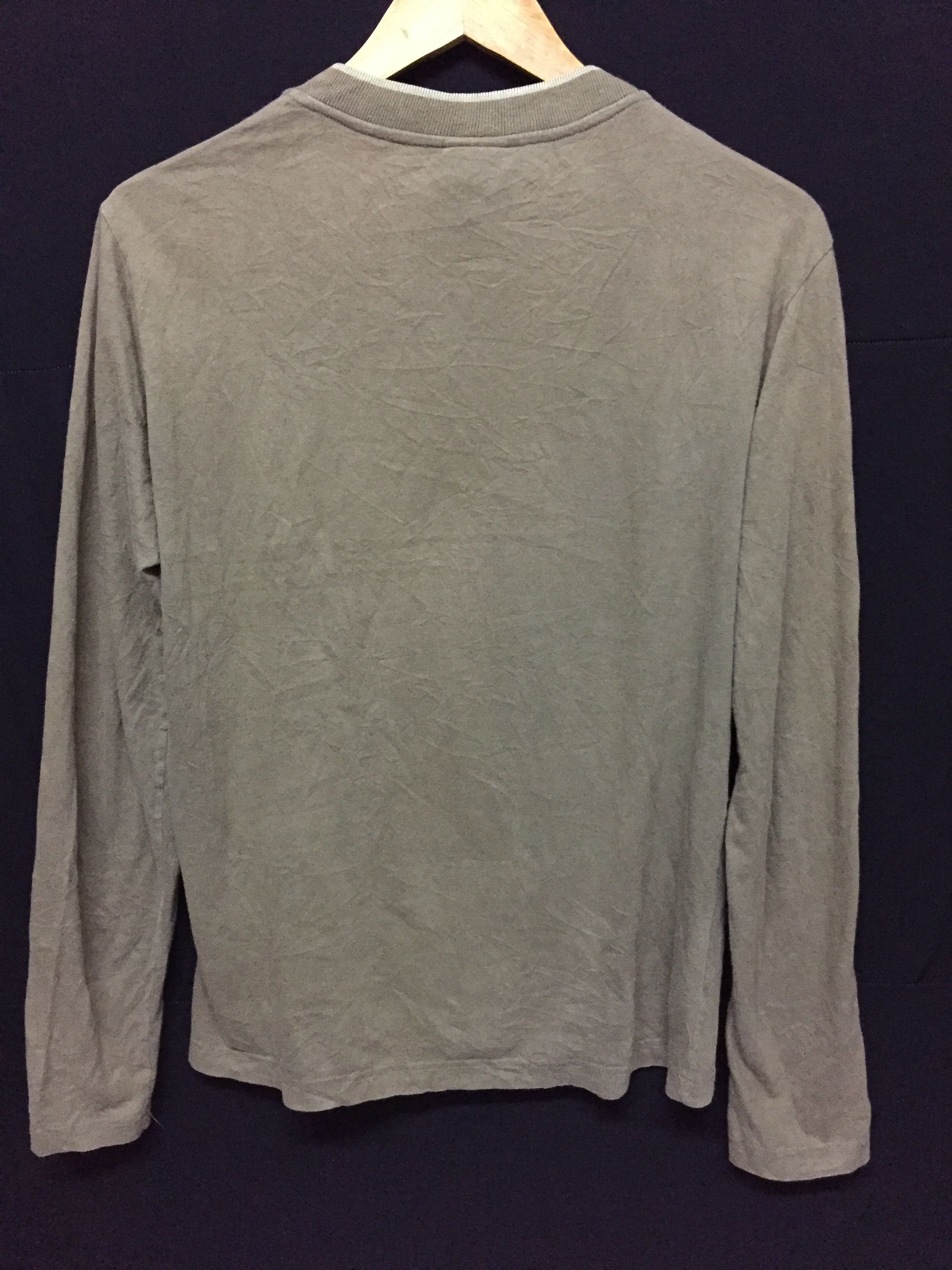 Dolce & Gabbana Vtg Dolce & Gabbana olive patch logo LS Size US M / EU 48-50 / 2 - 7 Thumbnail