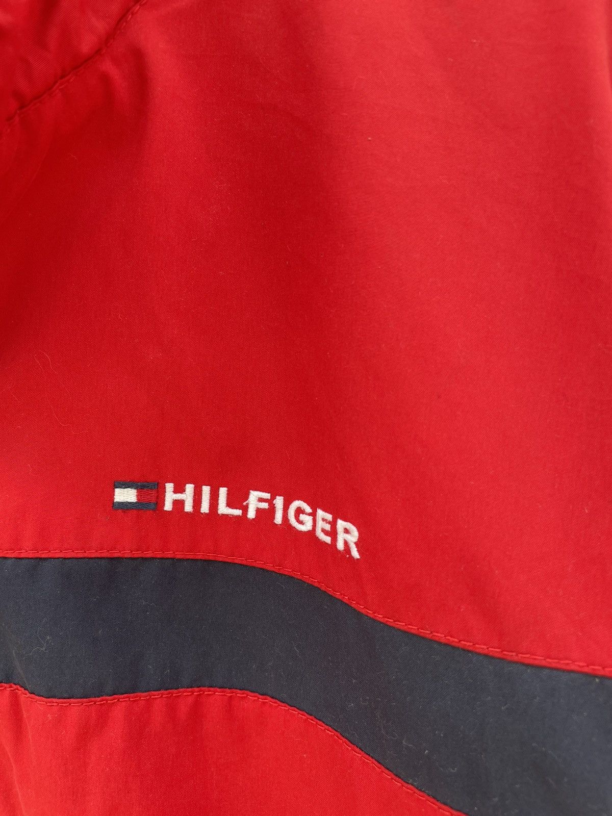 Tommy Hilfiger × Vintage Vintage Tommy Hilfiger Hooded Jacket Size US L / EU 52-54 / 3 - 3 Thumbnail