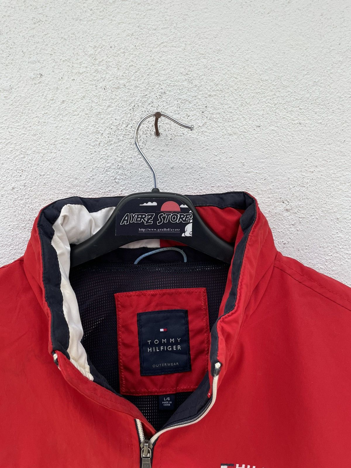 Tommy Hilfiger × Vintage Vintage Tommy Hilfiger Hooded Jacket Size US L / EU 52-54 / 3 - 2 Thumbnail