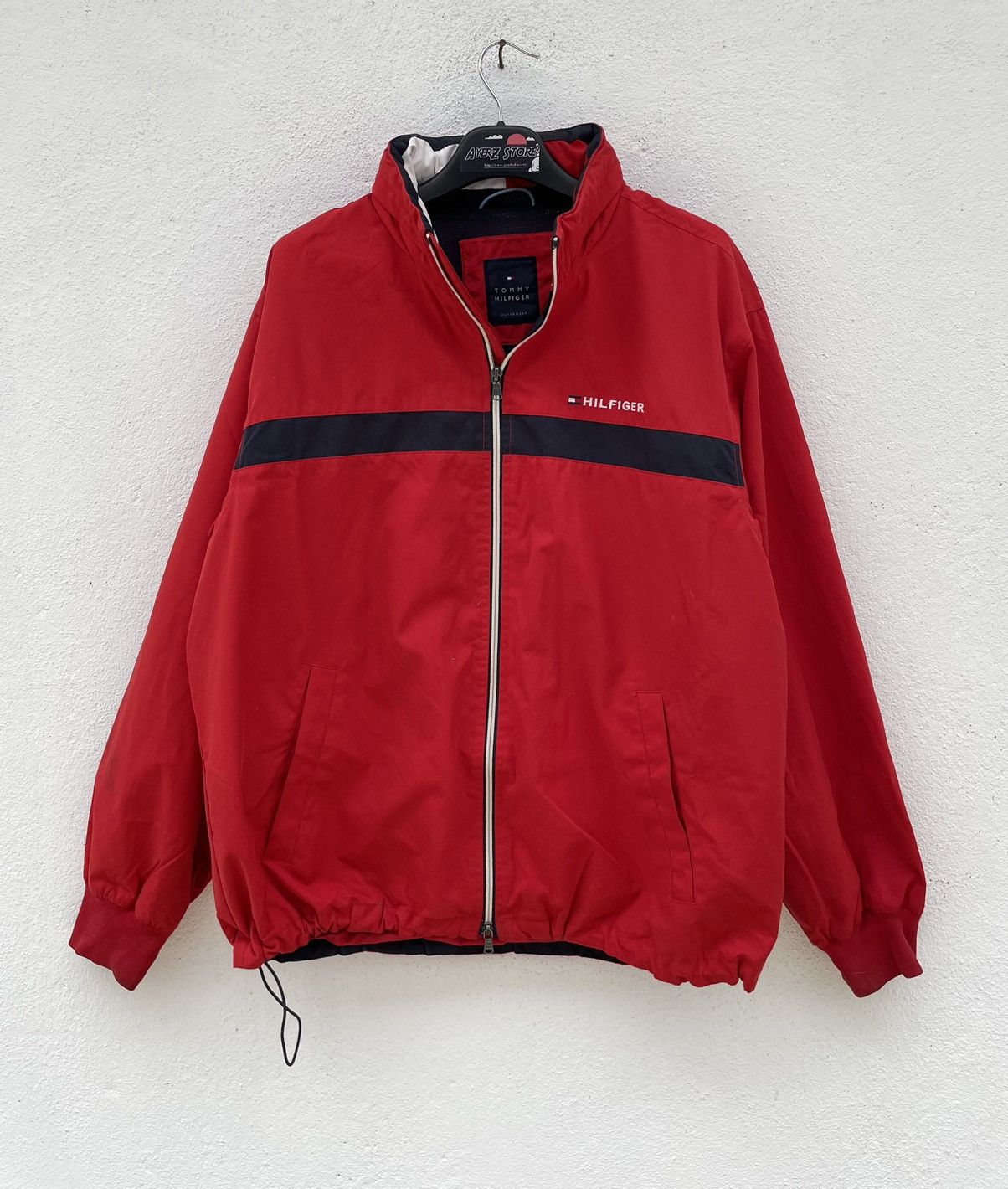 Tommy Hilfiger × Vintage Vintage Tommy Hilfiger Hooded Jacket Size US L / EU 52-54 / 3 - 1 Thumbnail