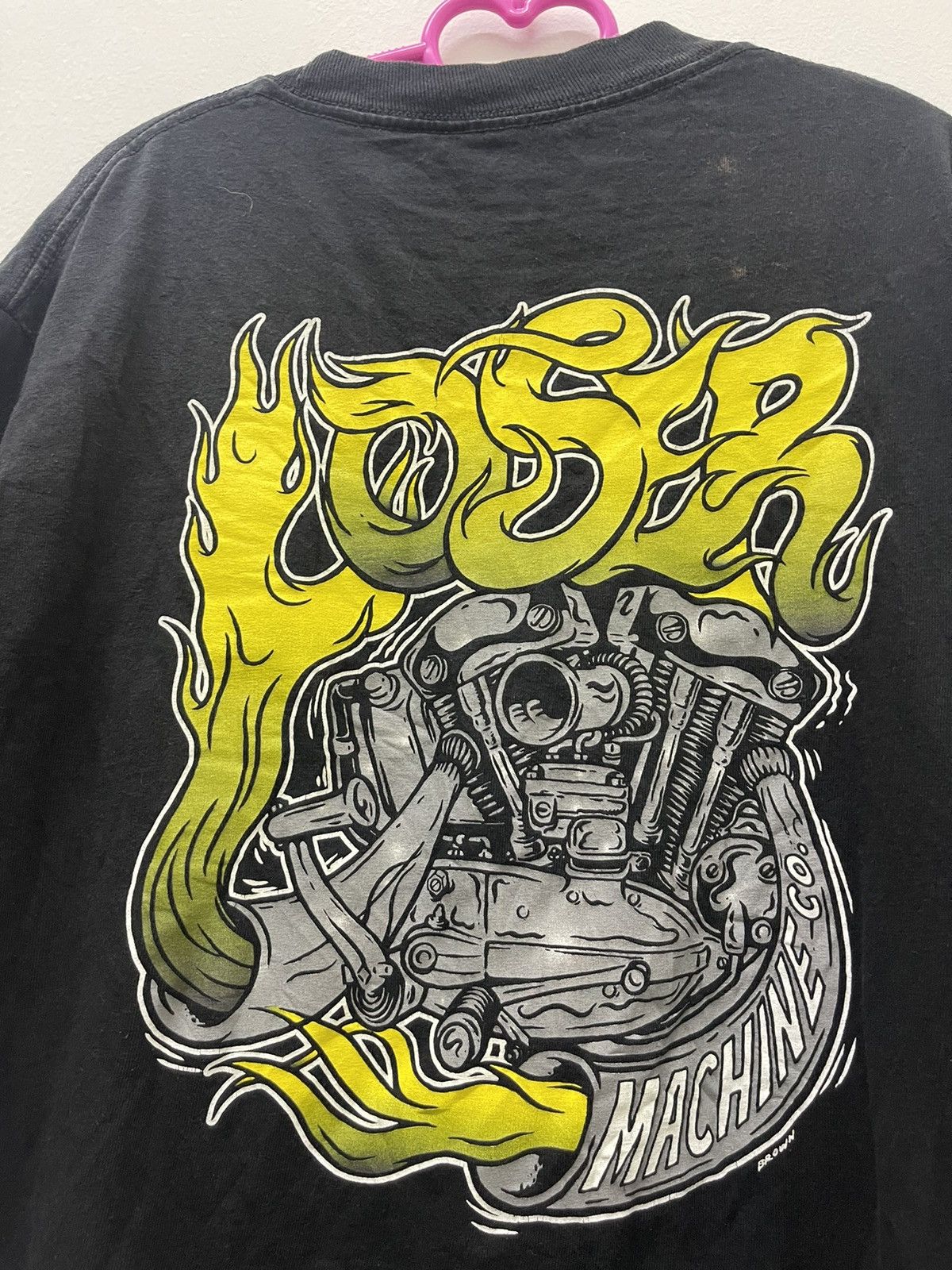 Loser Machine Company Rare LOSER MACHINE COMPANY Spell Out Art Skate Tee Size US M / EU 48-50 / 2 - 2 Thumbnail