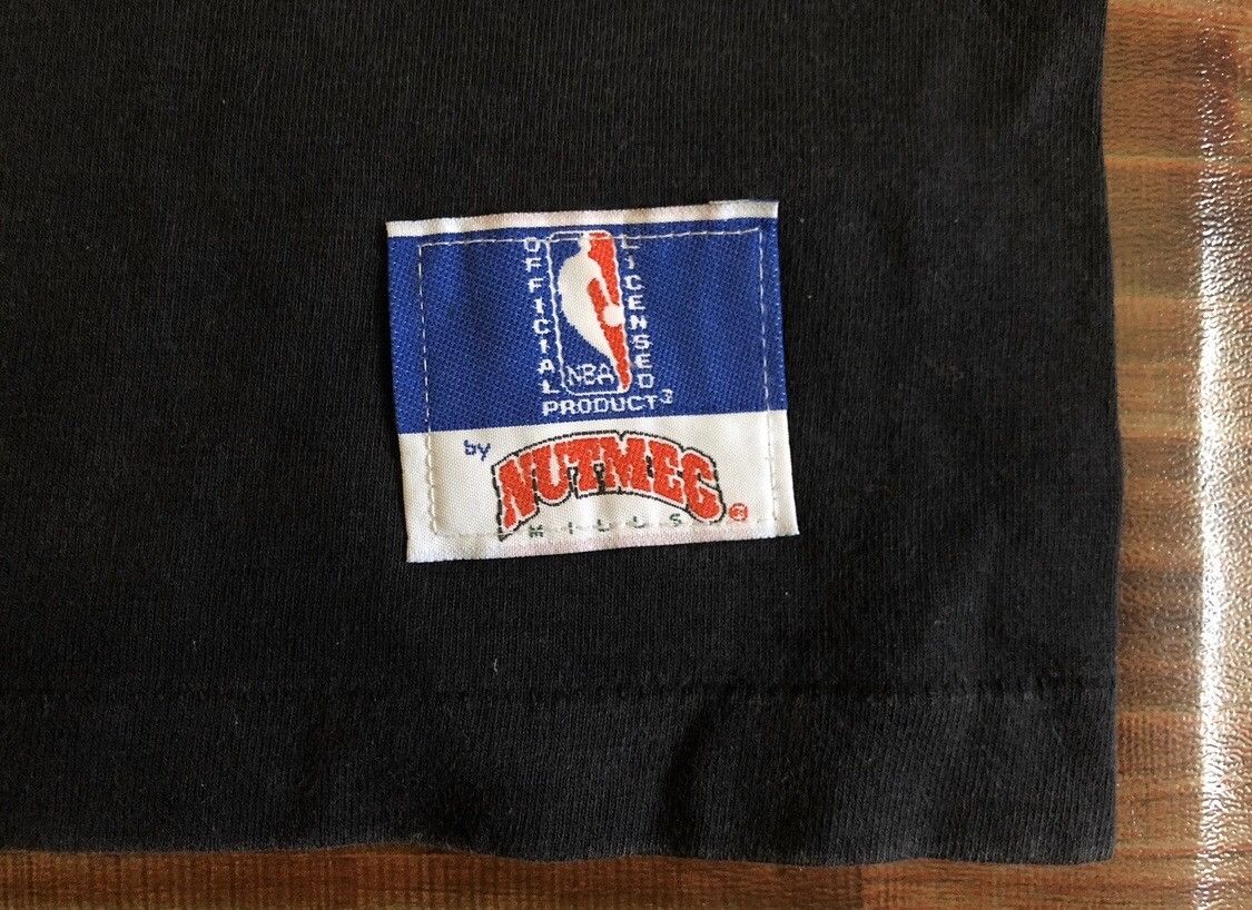NBA Rare 90s Vintage ORLANDO MAGIC Nutmeg Mills NBA Shirt Size US XL / EU 56 / 4 - 3 Thumbnail