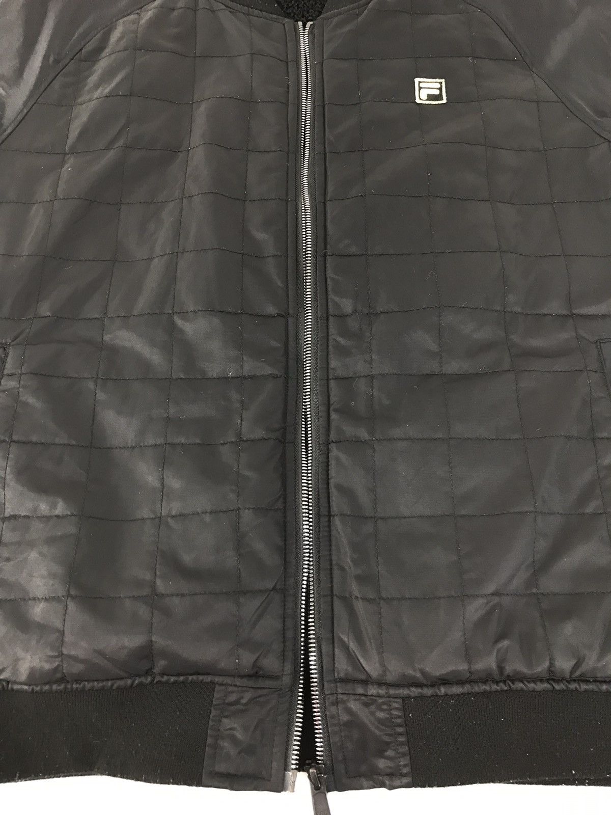 Fila × Japanese Brand Vintage Jacket Logo Fila Zipper Inner Fleece Size US L / EU 52-54 / 3 - 7 Thumbnail