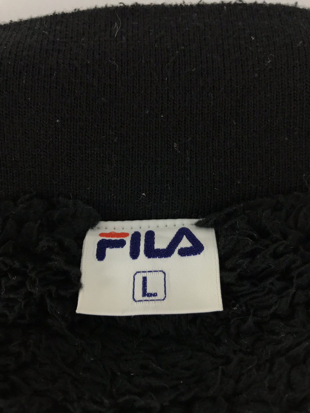 Fila × Japanese Brand Vintage Jacket Logo Fila Zipper Inner Fleece Size US L / EU 52-54 / 3 - 9 Thumbnail