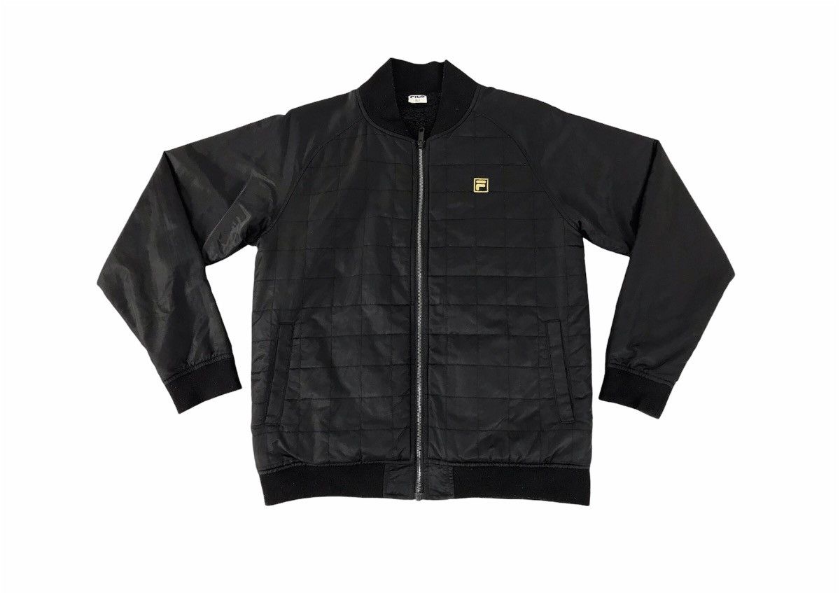 Fila × Japanese Brand Vintage Jacket Logo Fila Zipper Inner Fleece Size US L / EU 52-54 / 3 - 1 Thumbnail