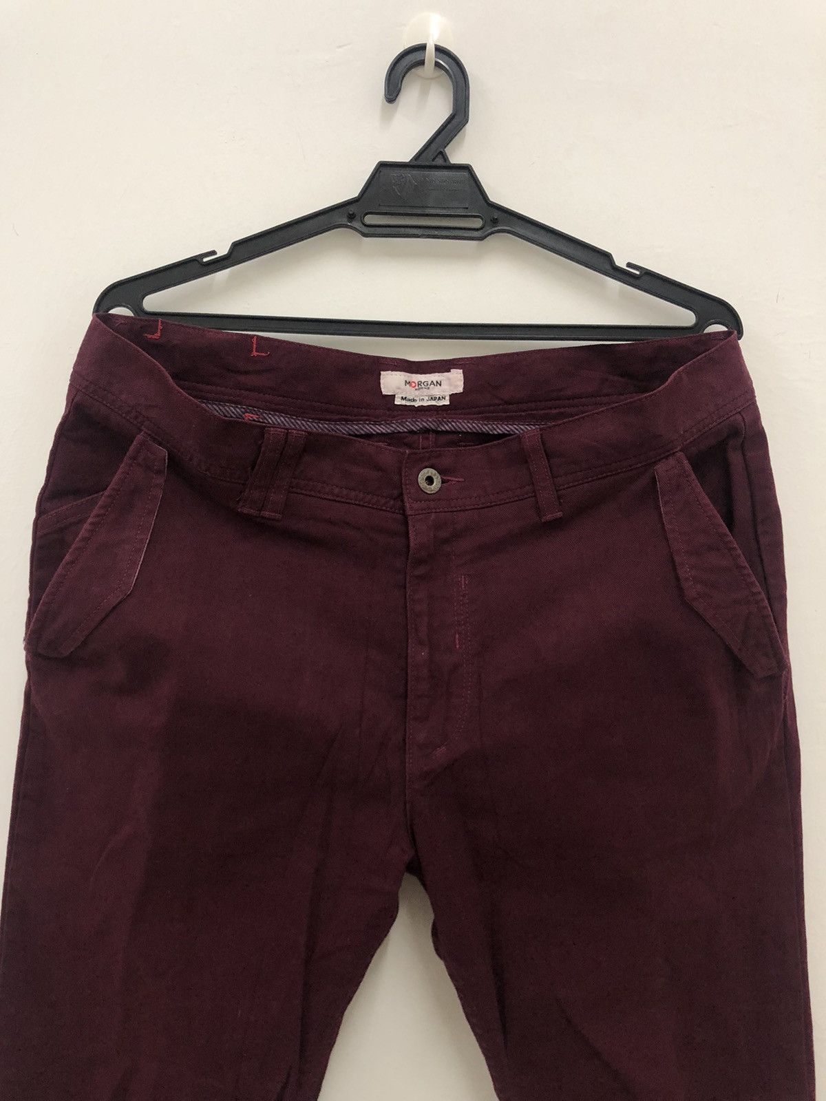 Morgan Homme Rare Vintage MORGAN HOMME Japan Cargo Pocket Trouser Pant Size US 34 / EU 50 - 2 Thumbnail