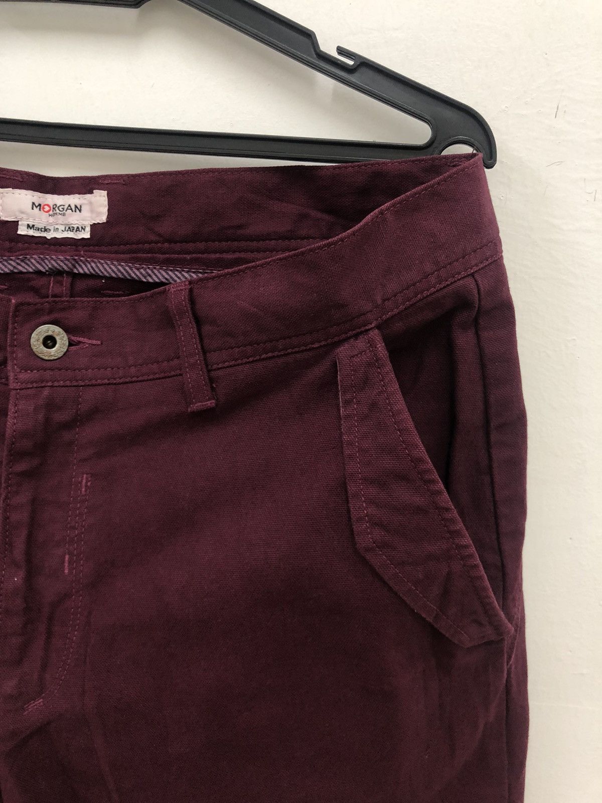 Morgan Homme Rare Vintage MORGAN HOMME Japan Cargo Pocket Trouser Pant Size US 34 / EU 50 - 3 Thumbnail