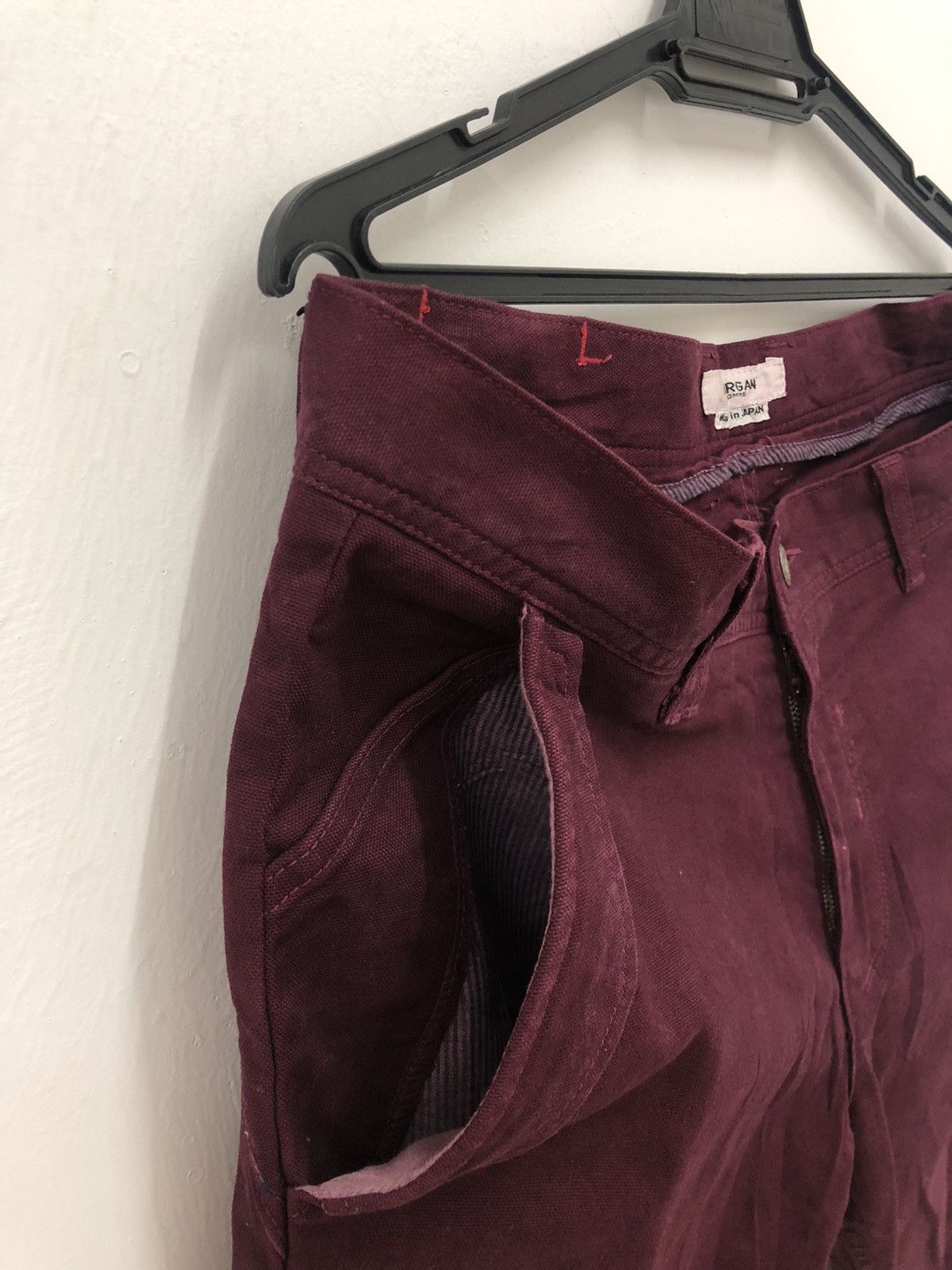 Morgan Homme Rare Vintage MORGAN HOMME Japan Cargo Pocket Trouser Pant Size US 34 / EU 50 - 4 Thumbnail