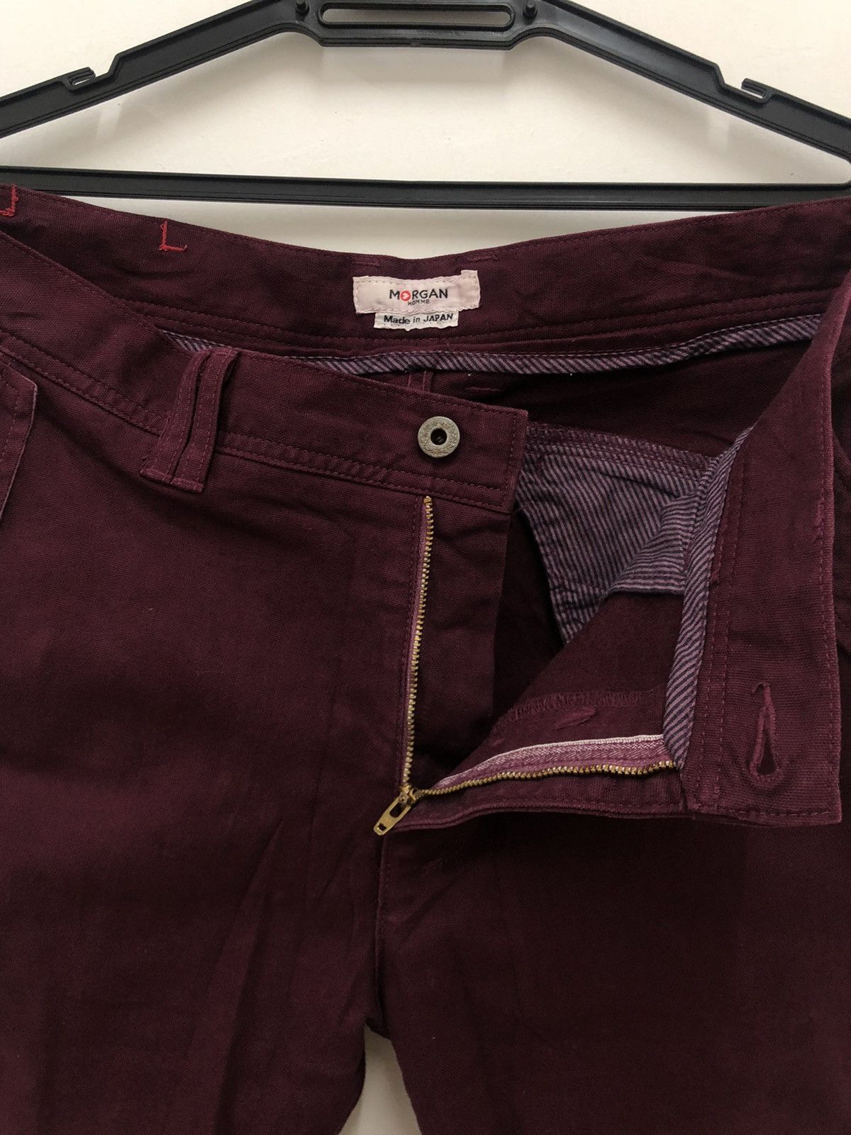 Morgan Homme Rare Vintage MORGAN HOMME Japan Cargo Pocket Trouser Pant Size US 34 / EU 50 - 6 Thumbnail