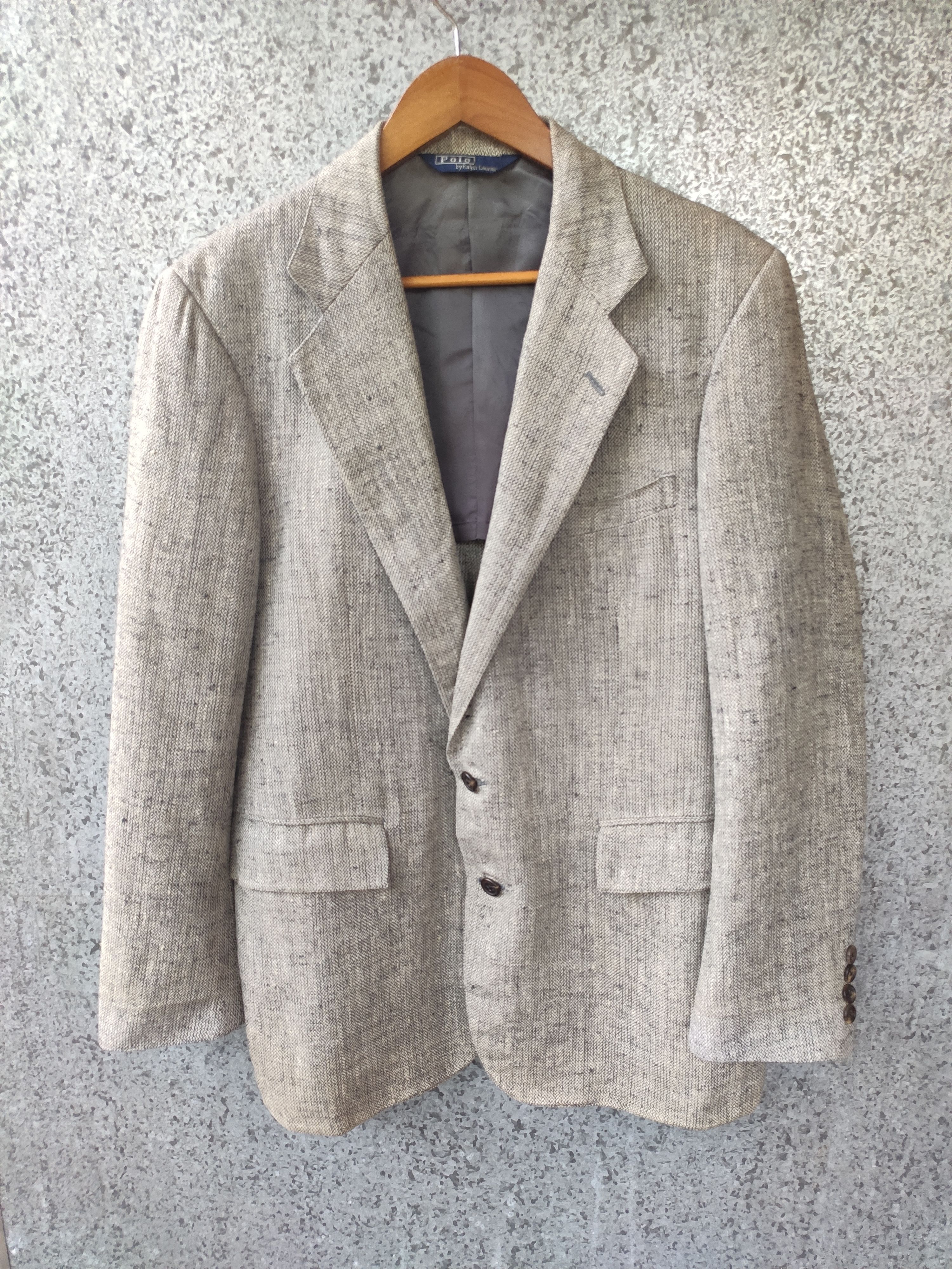 Polo Ralph Lauren 🔥 Polo Ralph Lauren wool coat tweed chester Size US M / EU 48-50 / 2 - 1 Thumbnail