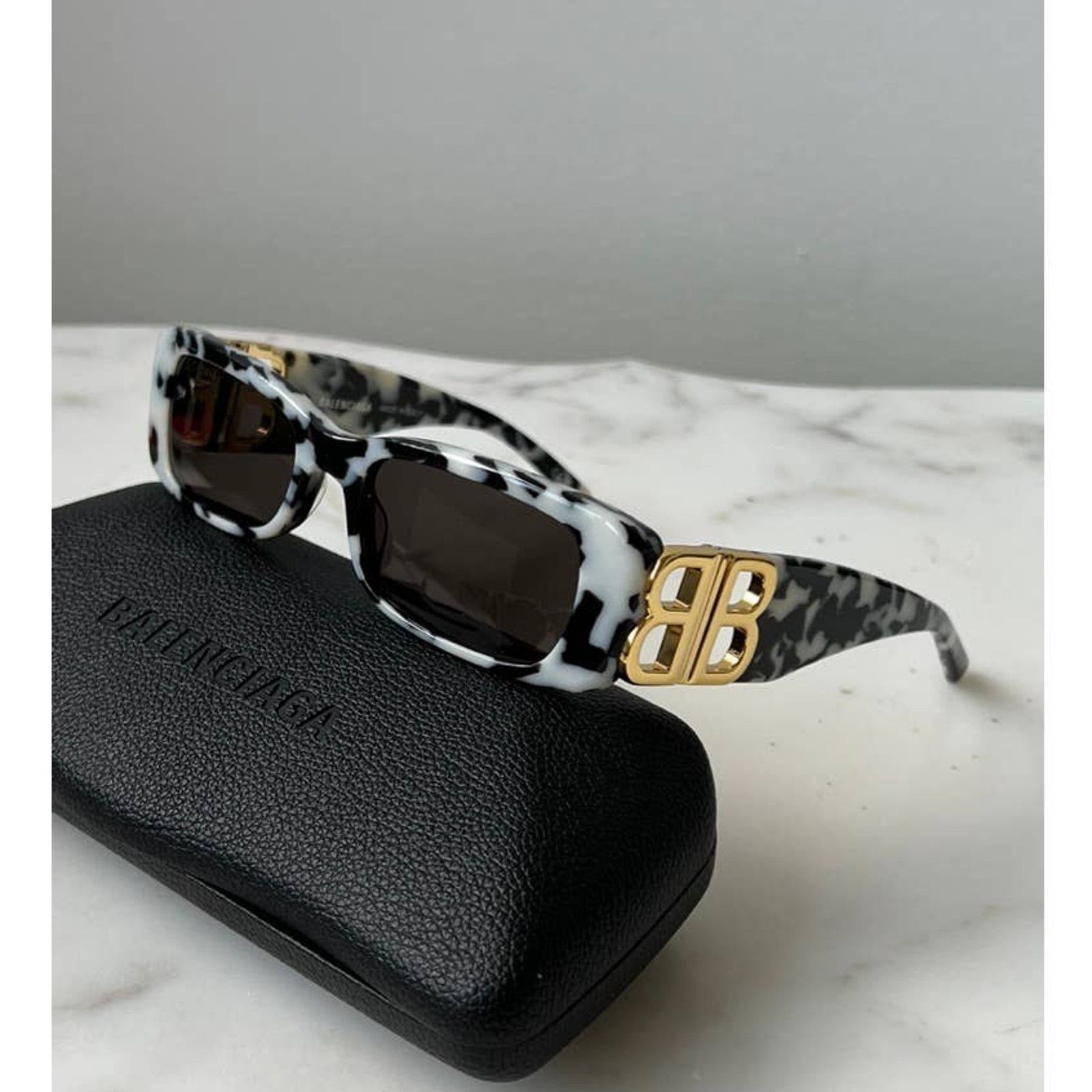 サングラス BALENCIAGA Balenciaga - BB0374SK-001 - BLACK-BLACK-GREY Balenciaga Sunglasses Black | Grailed