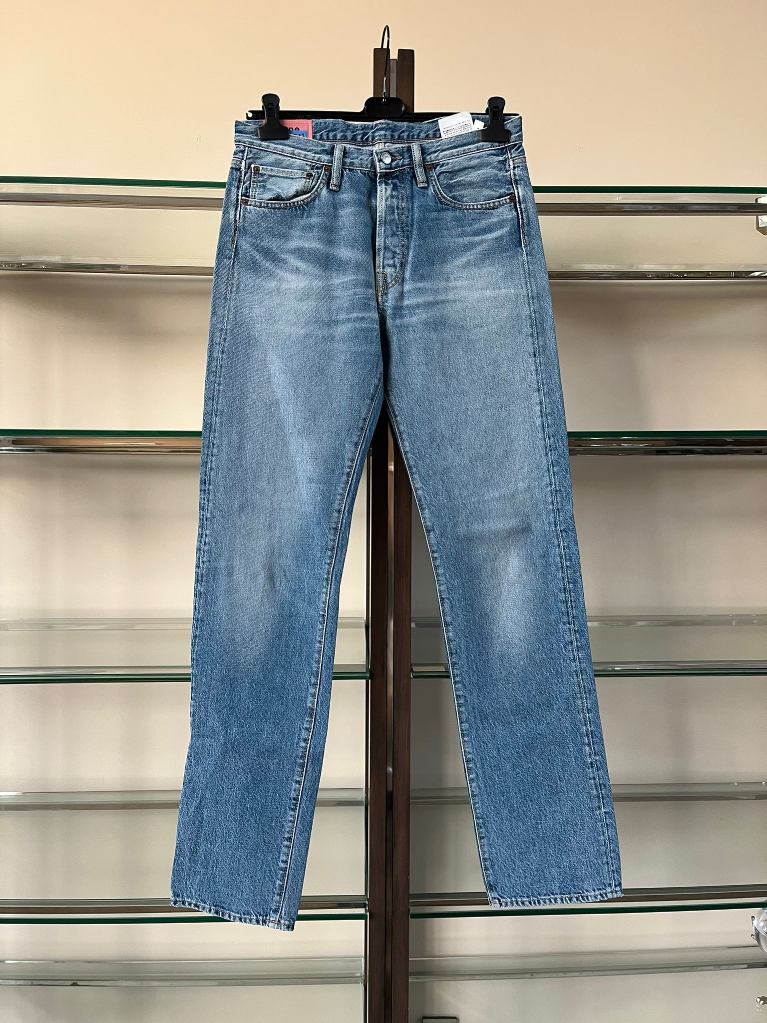 image of Acne Studios 1996 Denim In Light Blue, Men's (Size 31)