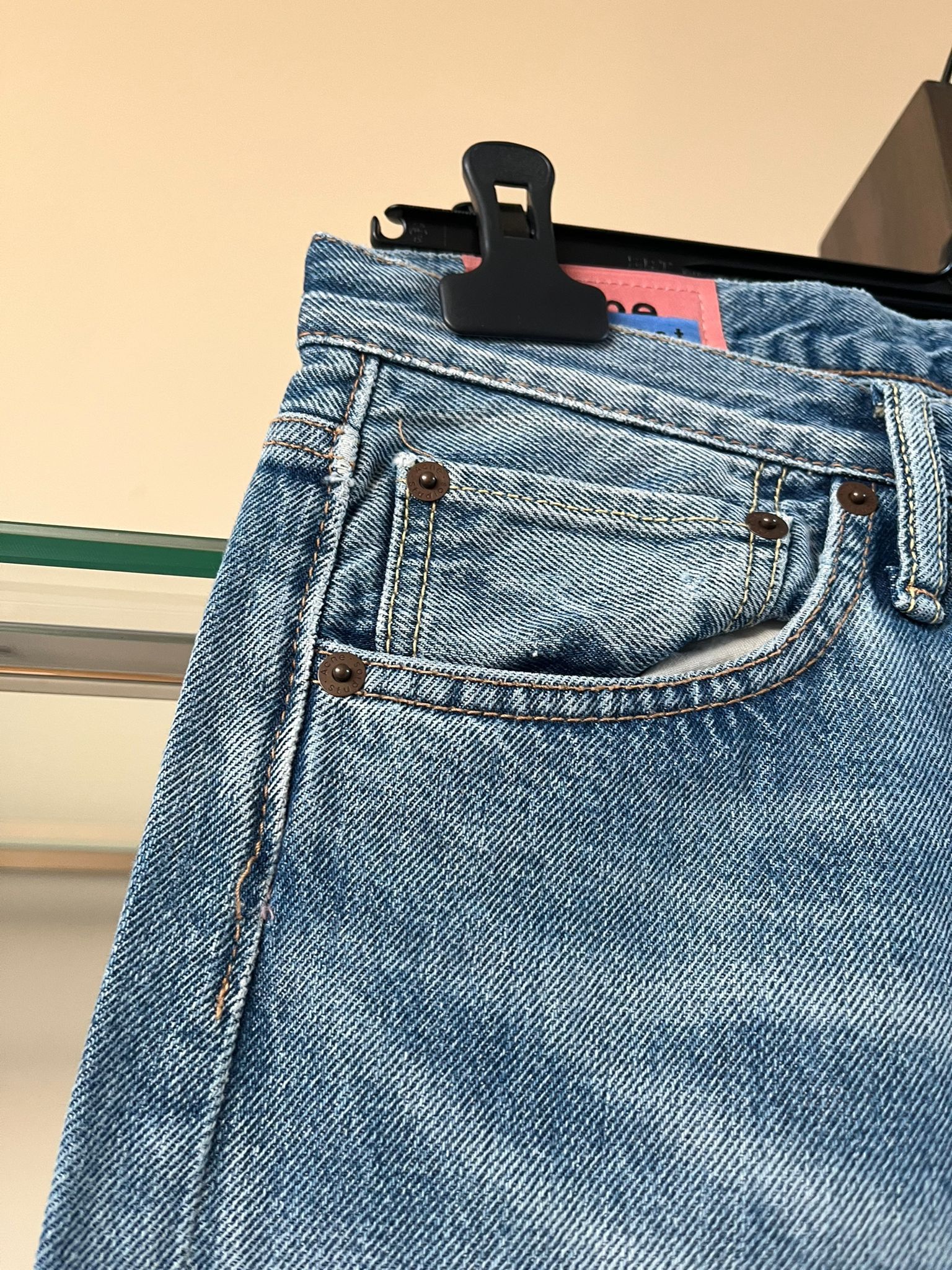 Acne Studios 1996 Denim in Light Blue Size US 31 - 6 Thumbnail