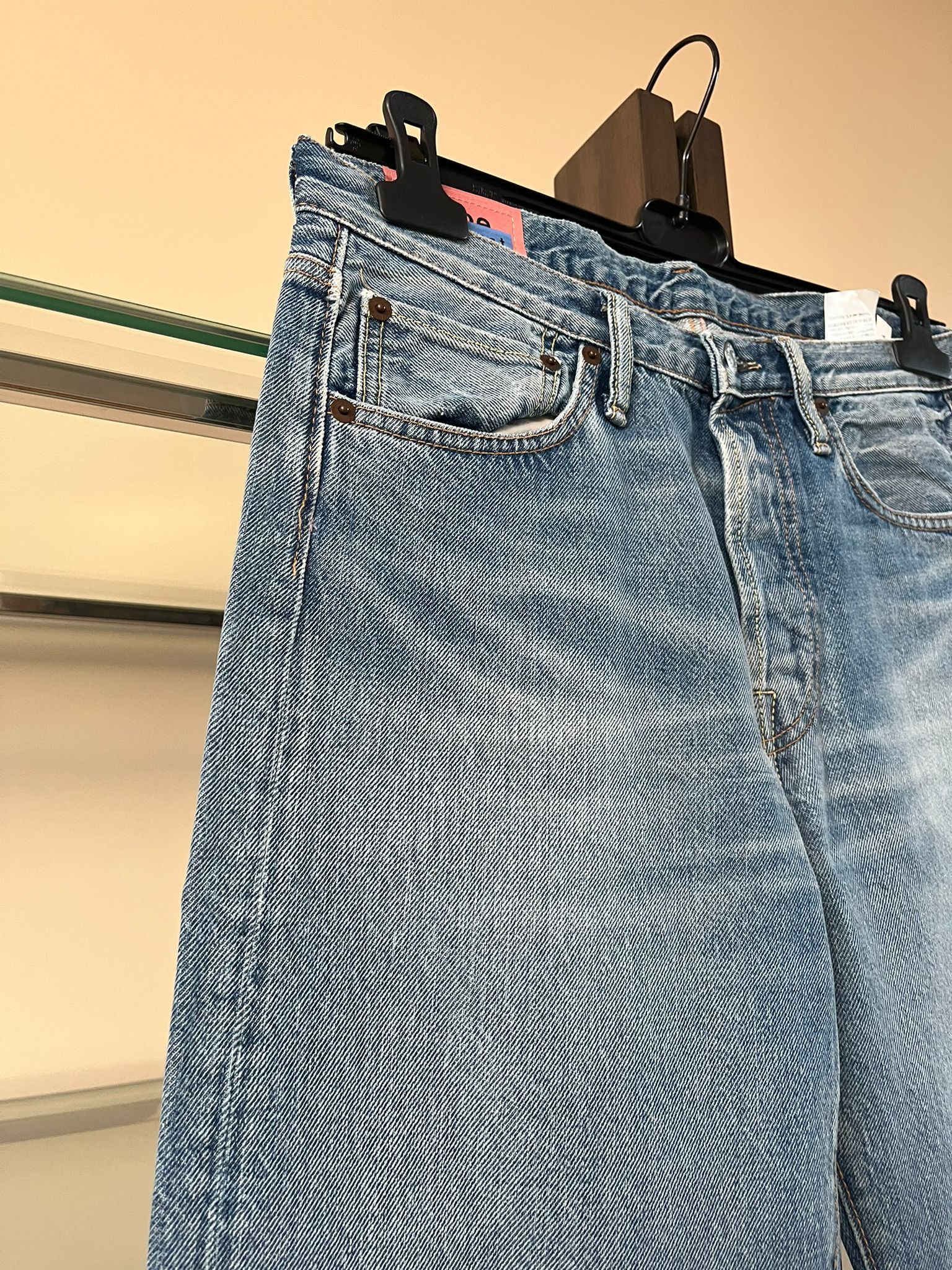 Acne Studios 1996 Denim in Light Blue Size US 31 - 13 Thumbnail