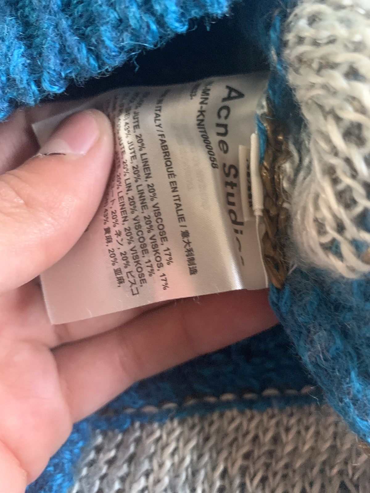 Acne Studios FN-MN-KNIT000058 Knitwear Size US S / EU 44-46 / 1 - 10 Thumbnail
